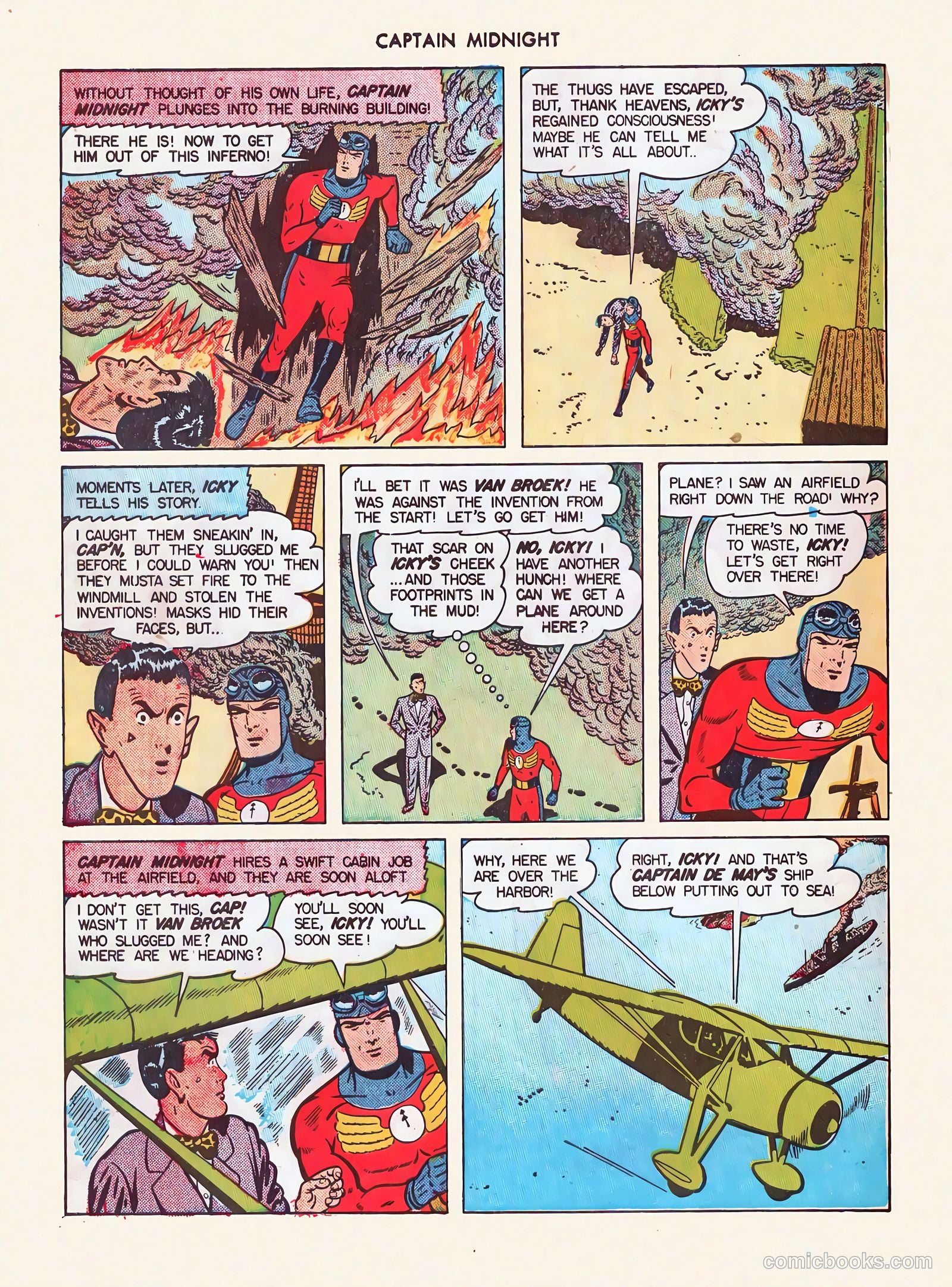 Captain Midnight #43 (1946) — page 10 of 52