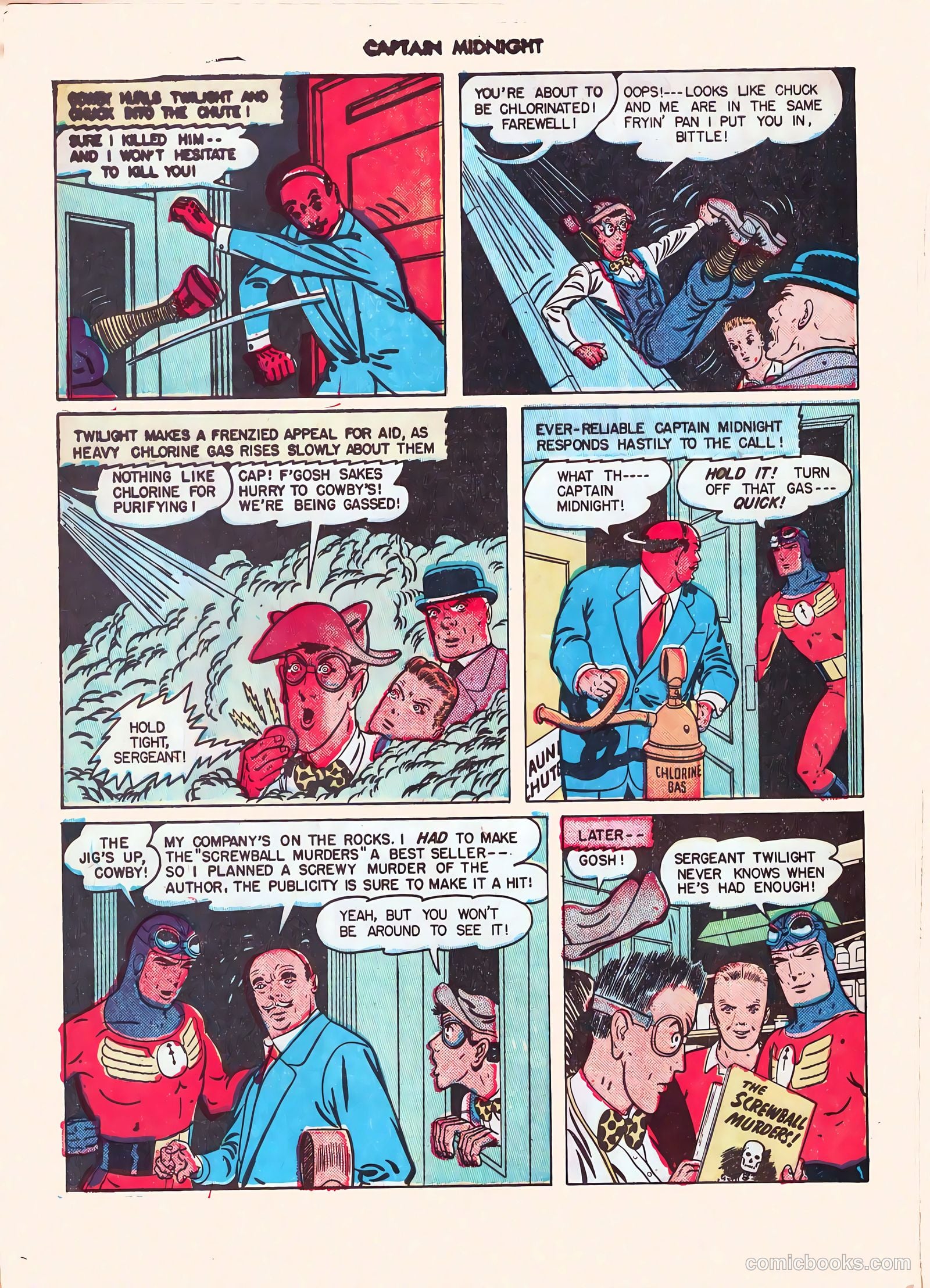 Captain Midnight #43 (1946) — page 32 of 52
