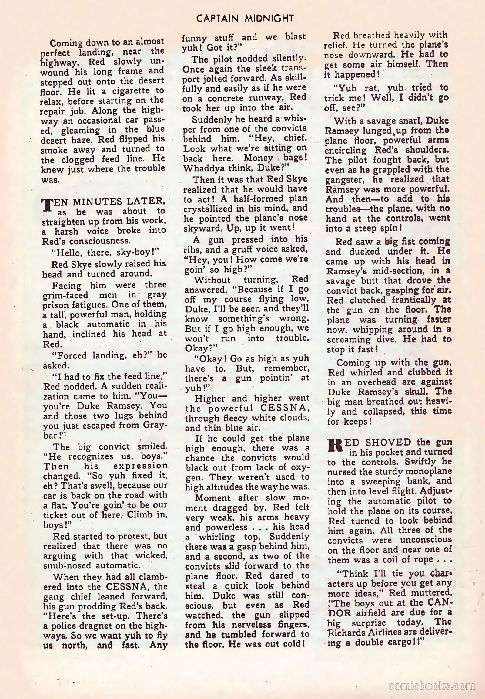 Captain Midnight #43 (1946) — page 35 of 52
