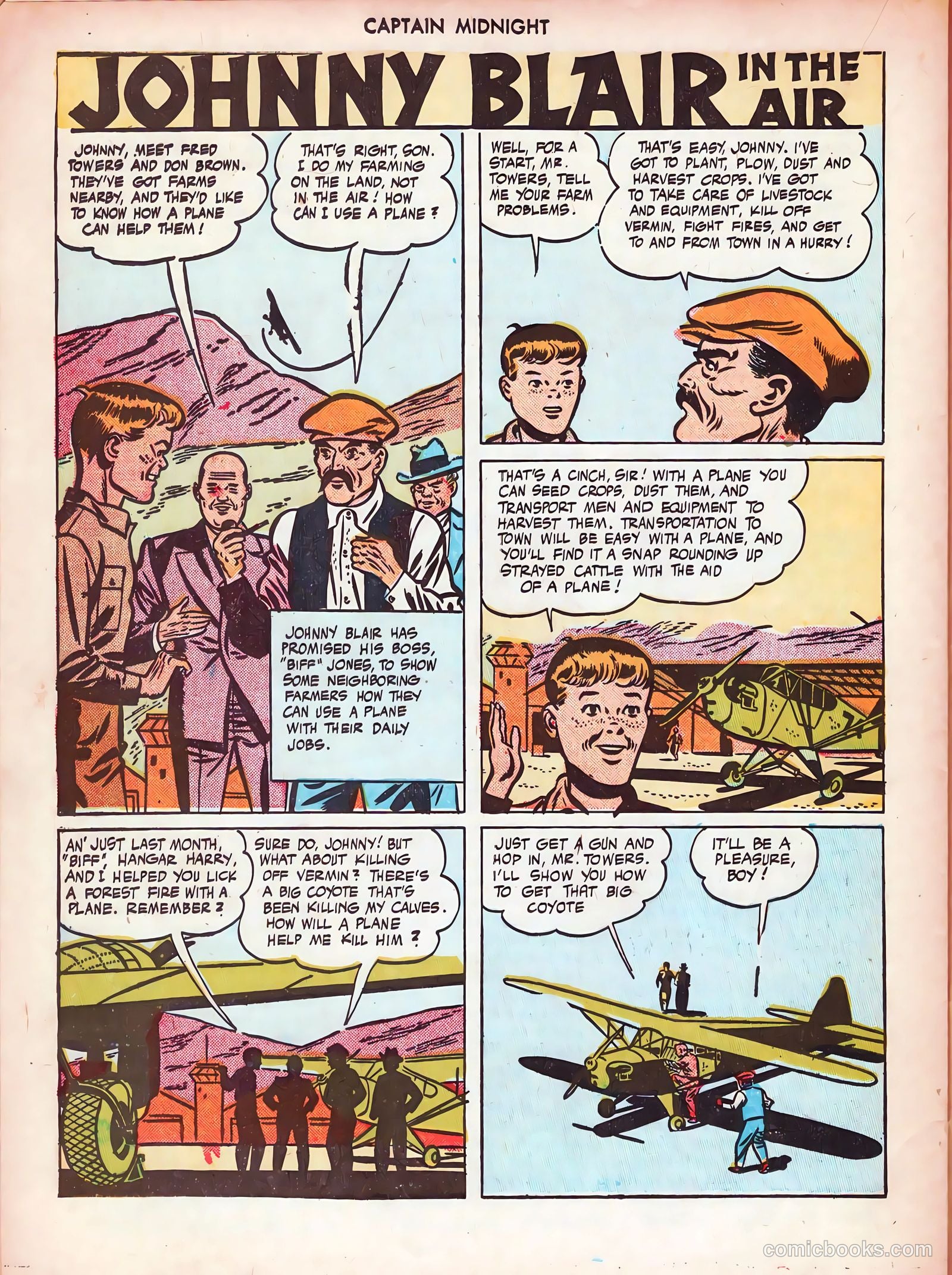Captain Midnight #43 (1946) — page 36 of 52