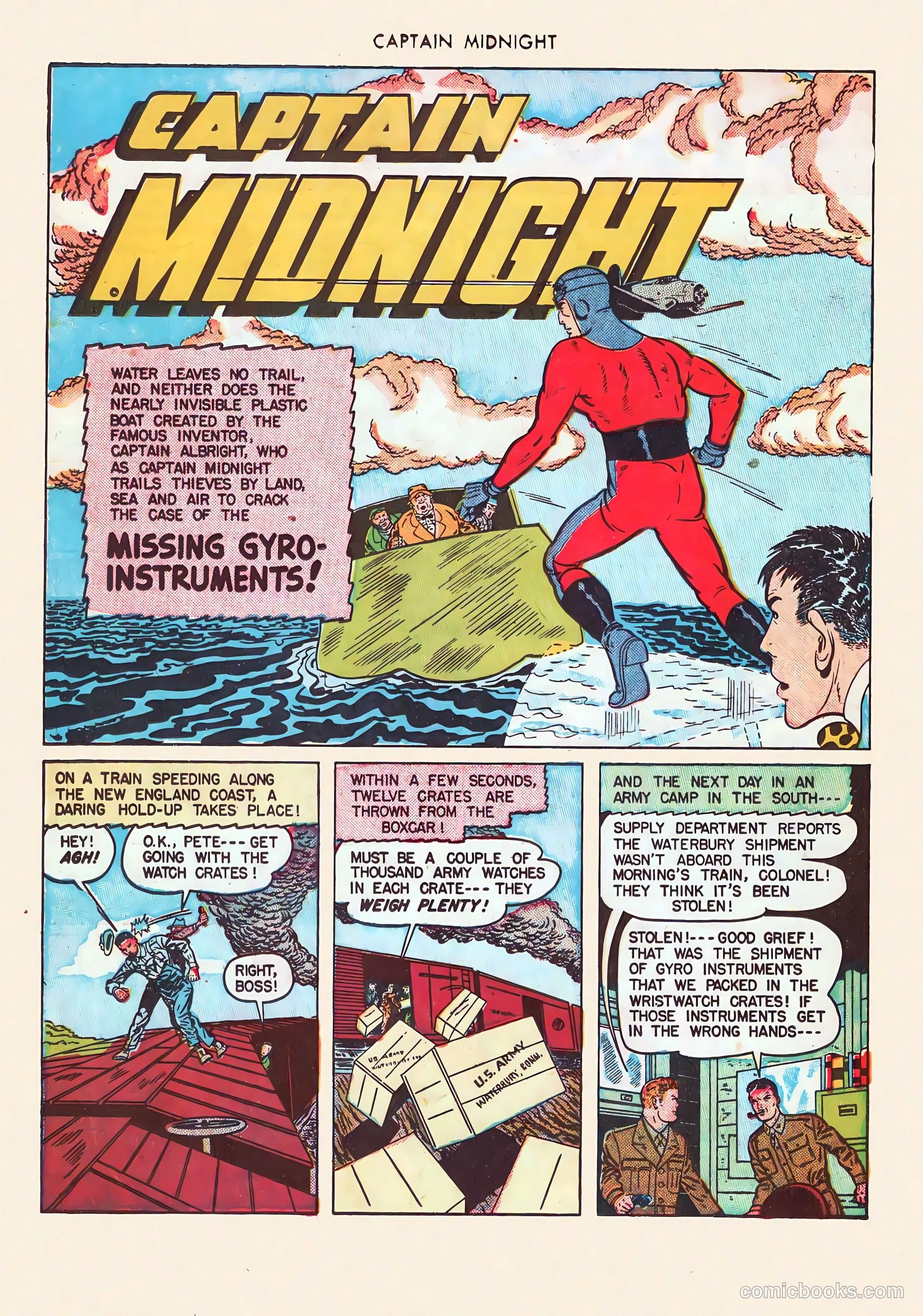 Captain Midnight #43 (1946) — page 42 of 52