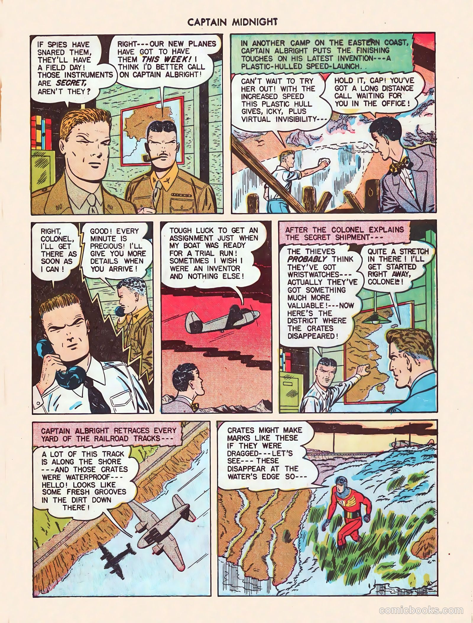 Captain Midnight #43 (1946) — page 43 of 52
