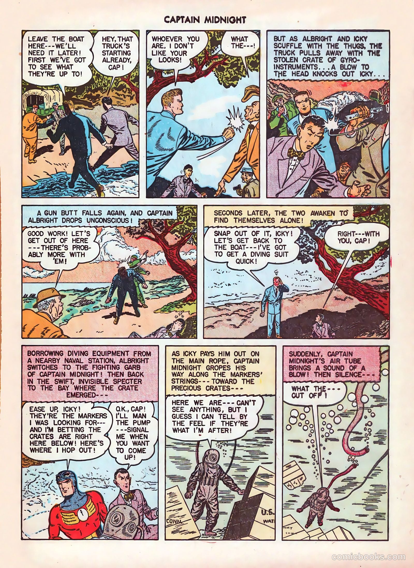 Captain Midnight #43 (1946) — page 45 of 52