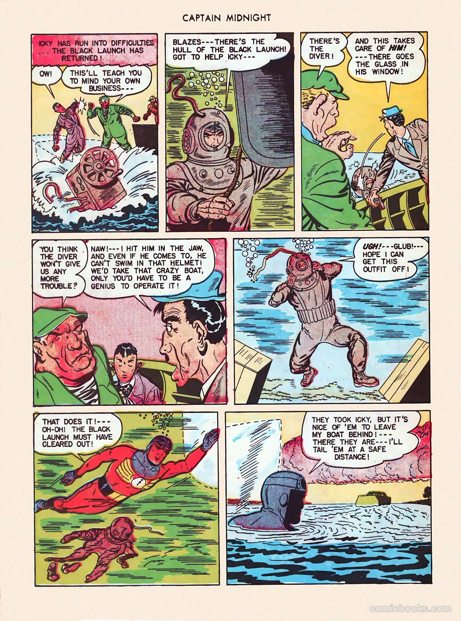 Captain Midnight #43 (1946) — page 46 of 52