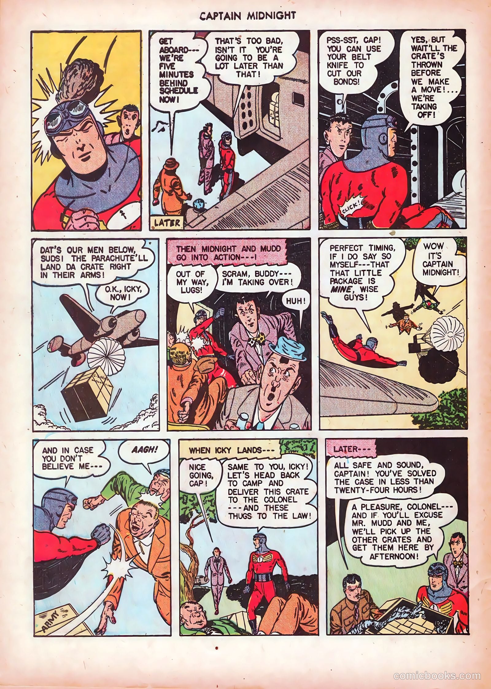 Captain Midnight #43 (1946) — page 48 of 52