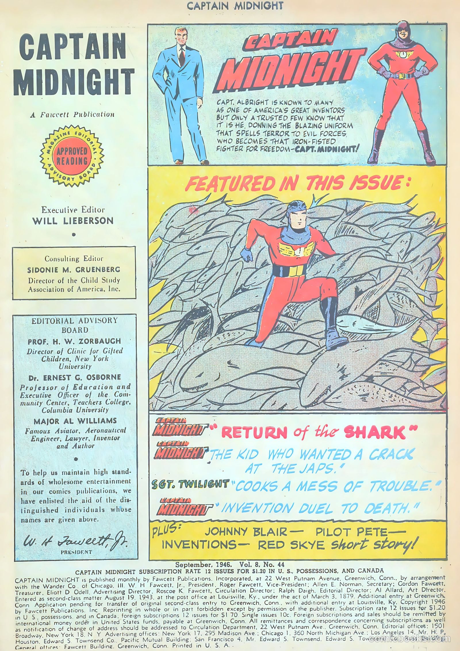 Captain Midnight #44 (1946) — page 3 of 52