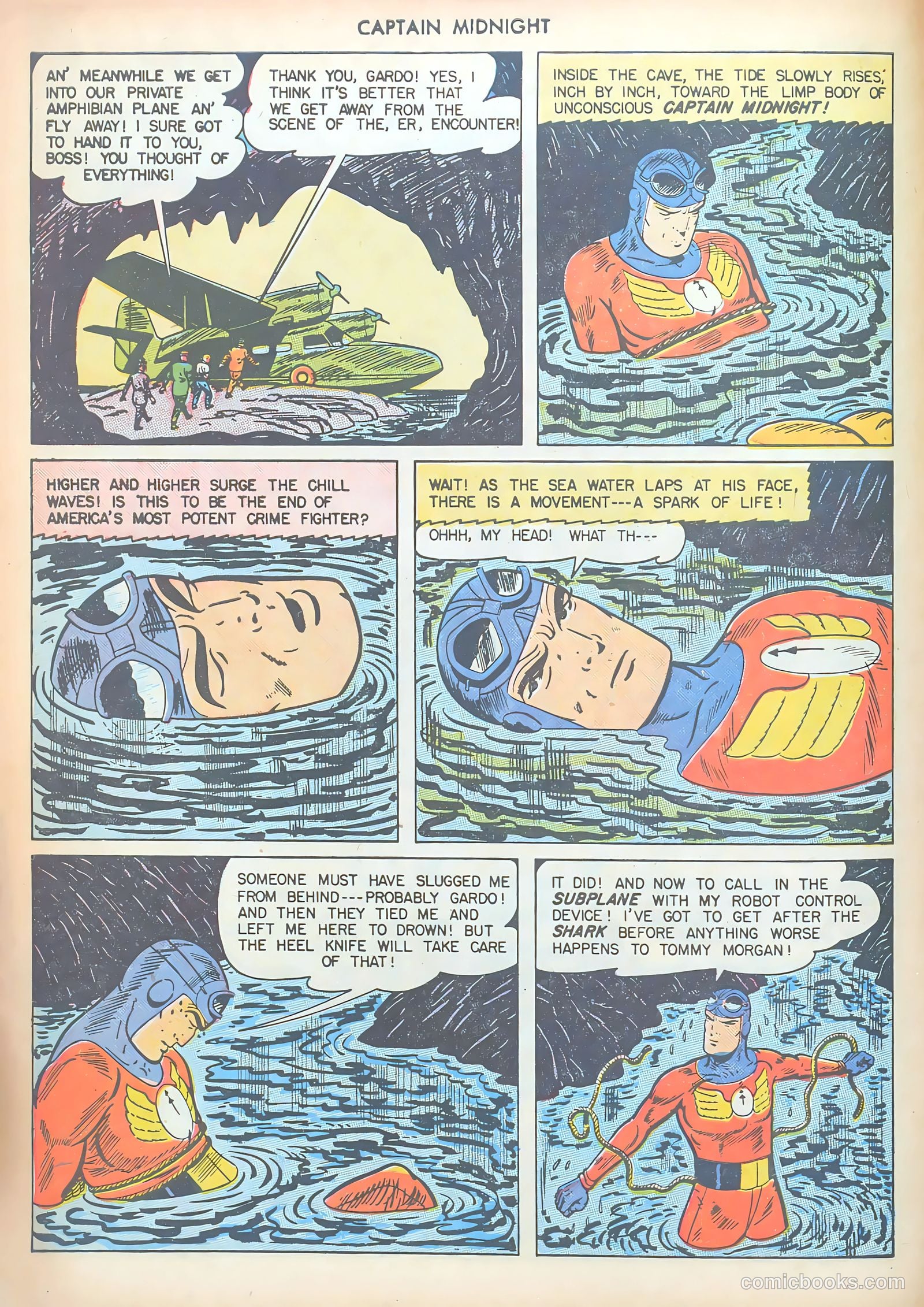 Captain Midnight #44 (1946) — page 10 of 52