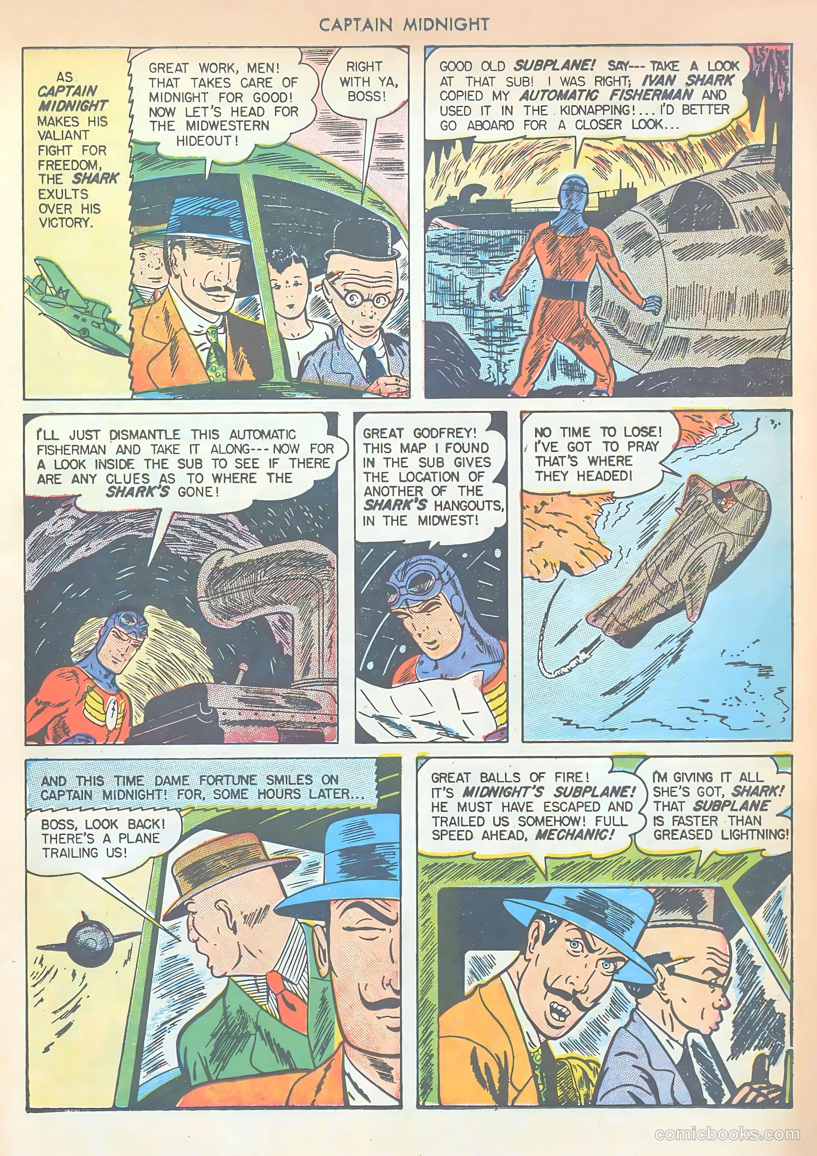 Captain Midnight #44 (1946) — page 11 of 52