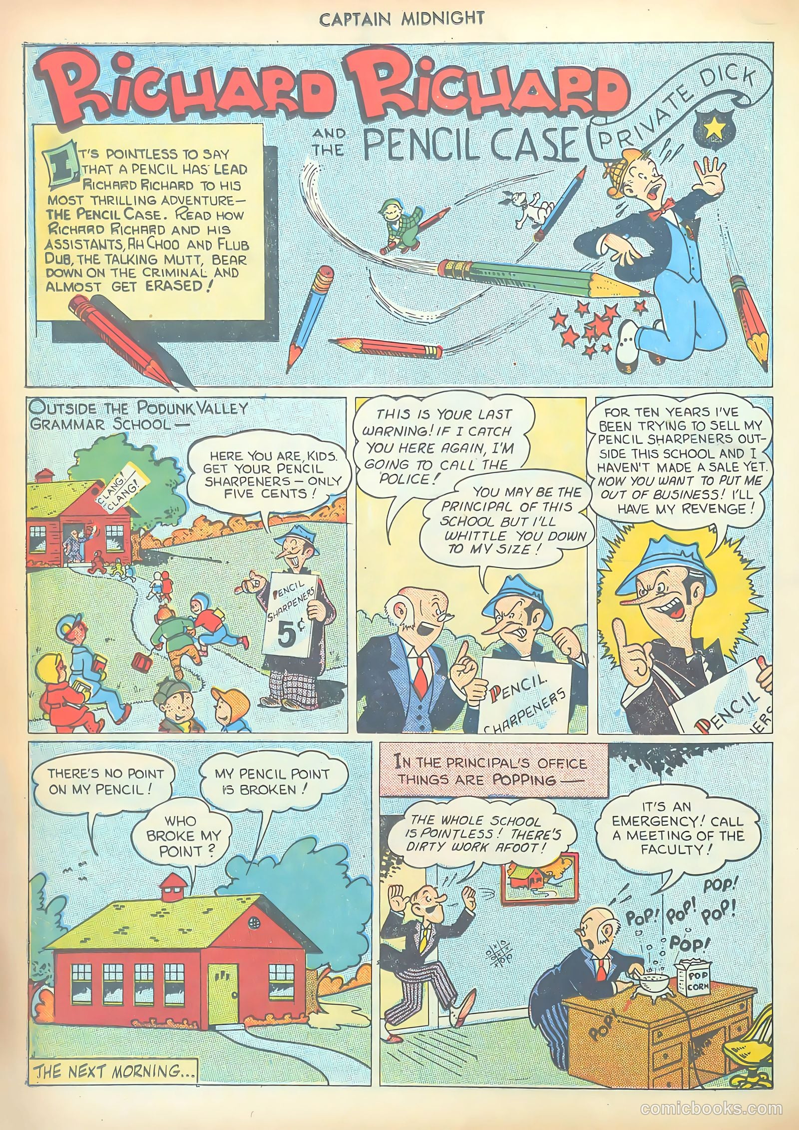 Captain Midnight #44 (1946) — page 26 of 52