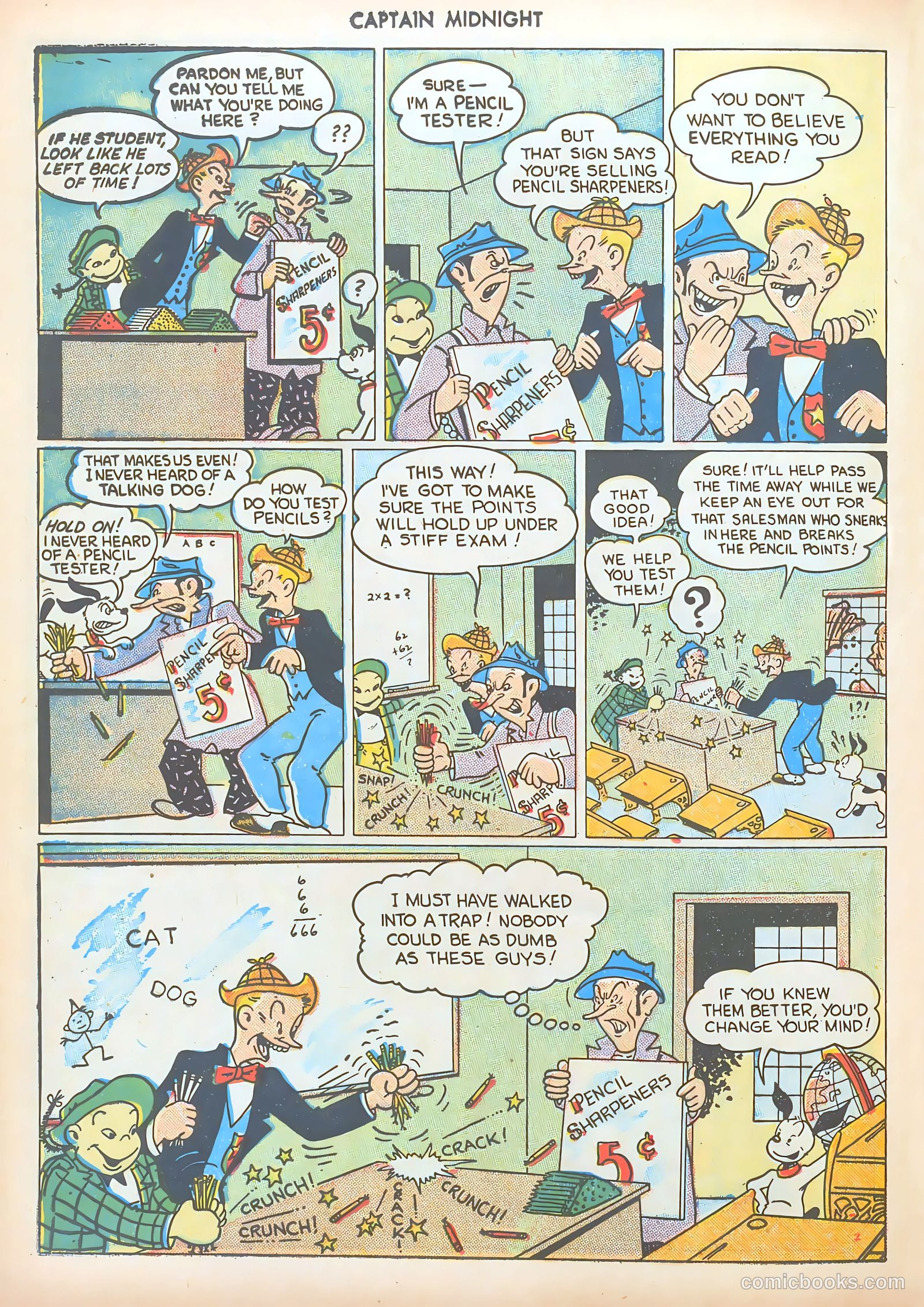 Captain Midnight #44 (1946) — page 28 of 52