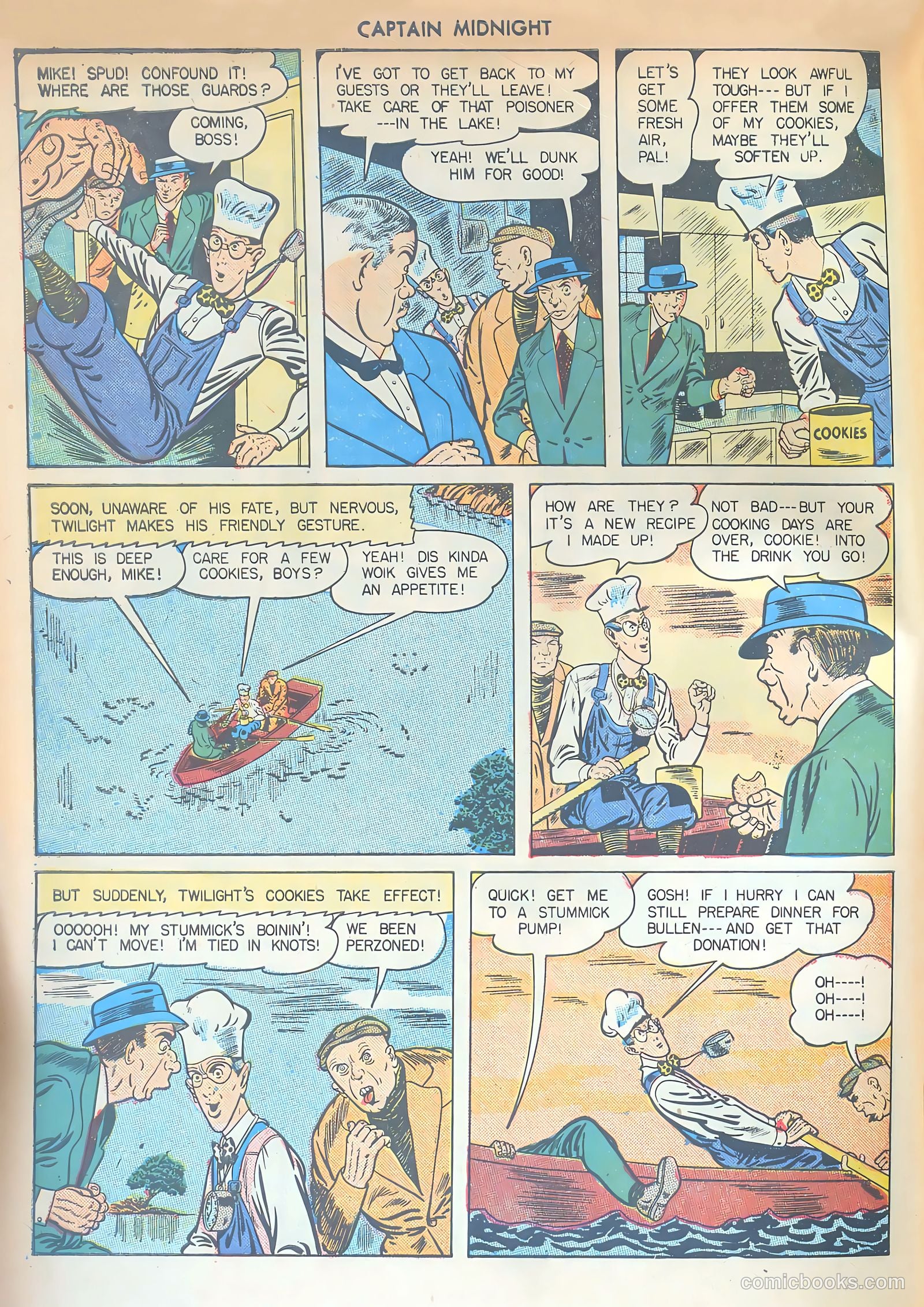 Captain Midnight #44 (1946) — page 34 of 52