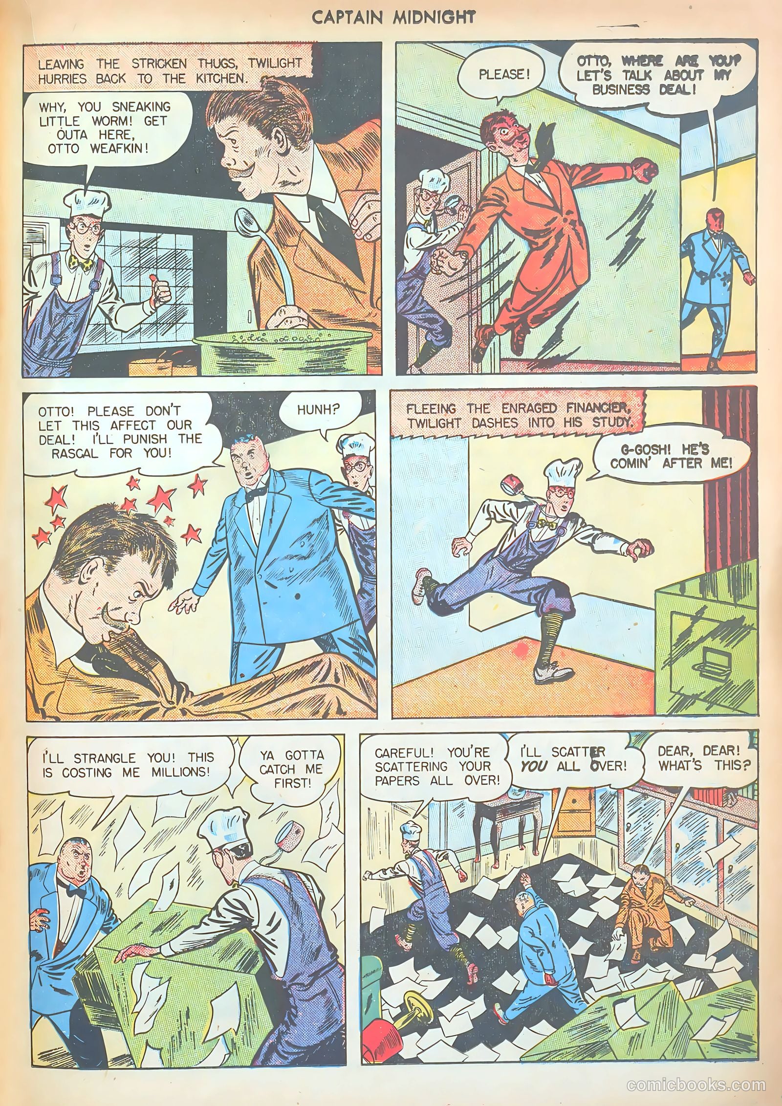 Captain Midnight #44 (1946) — page 35 of 52