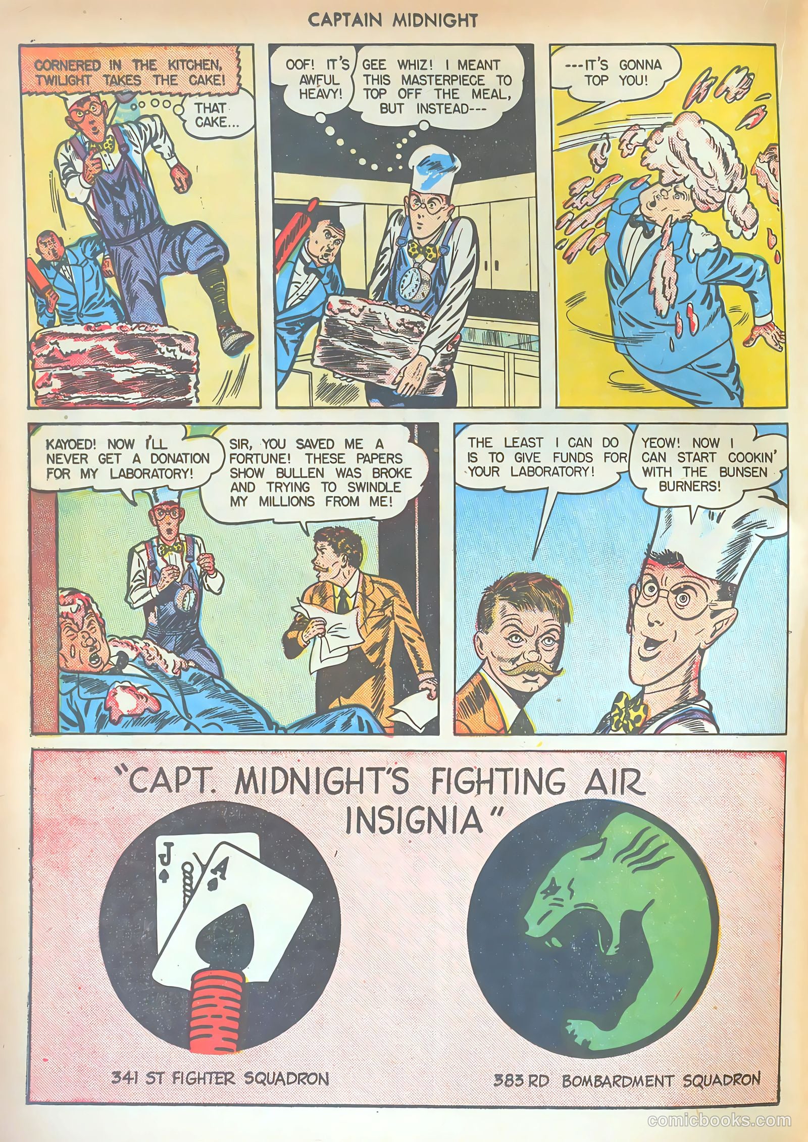 Captain Midnight #44 (1946) — page 36 of 52