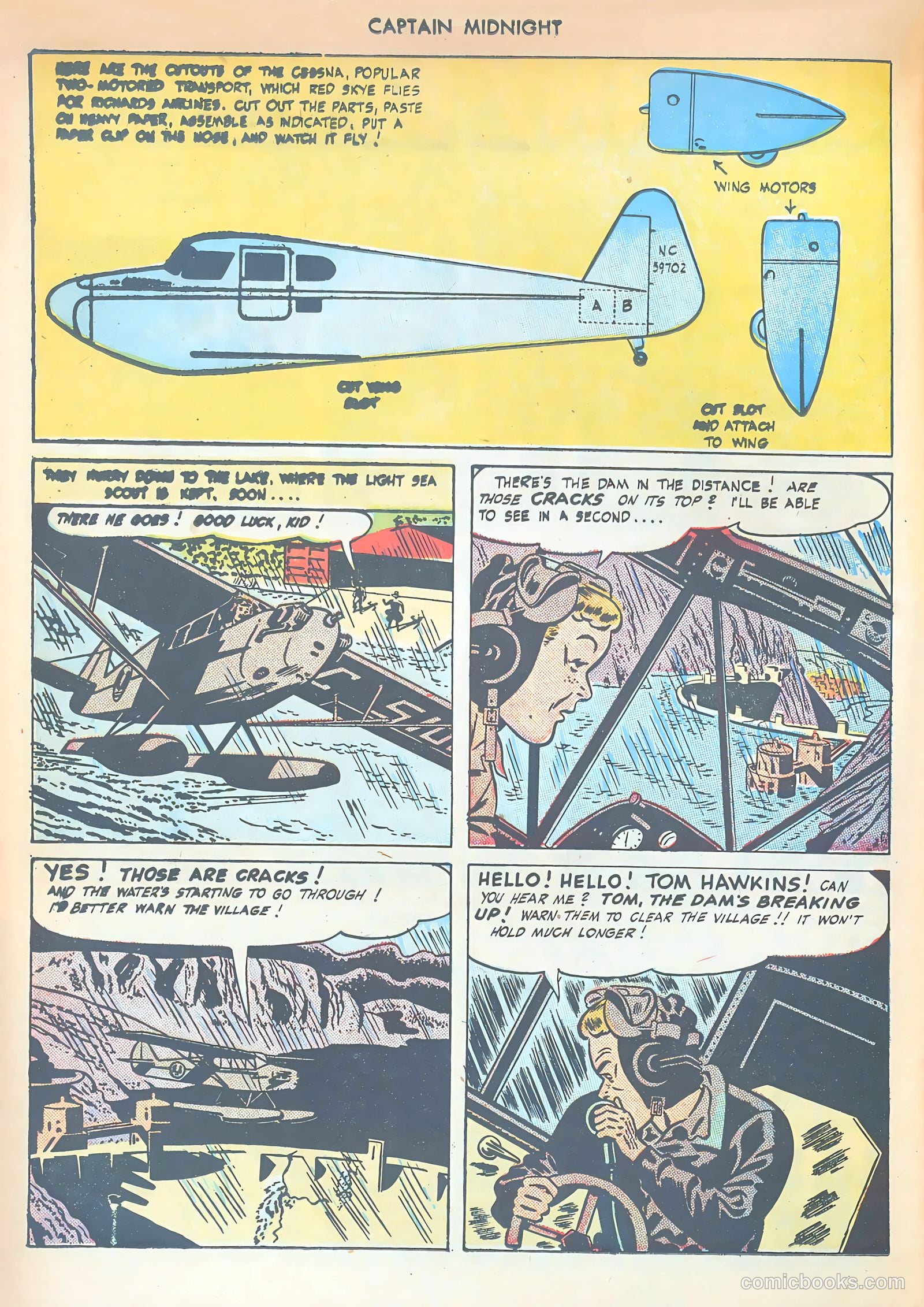 Captain Midnight #44 (1946) — page 42 of 52