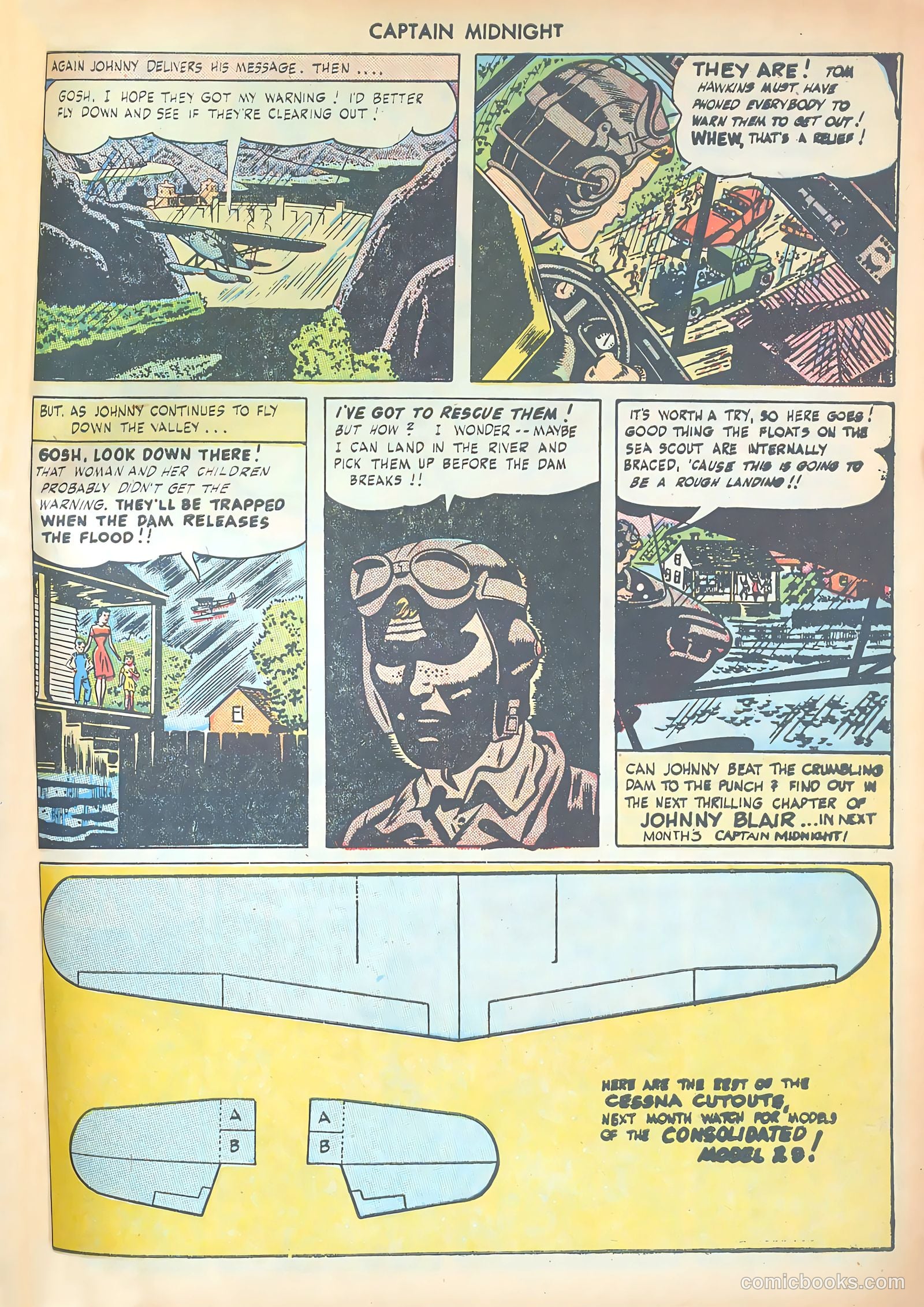 Captain Midnight #44 (1946) — page 43 of 52