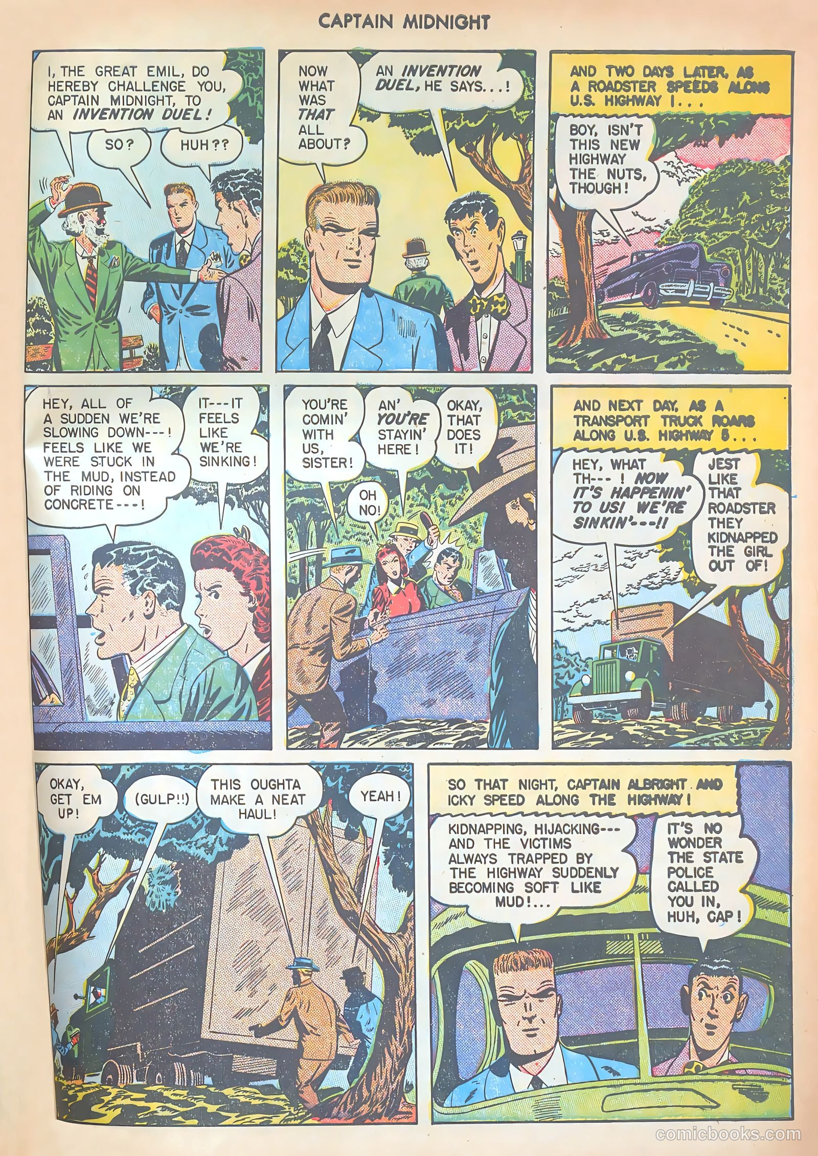 Captain Midnight #44 (1946) — page 45 of 52