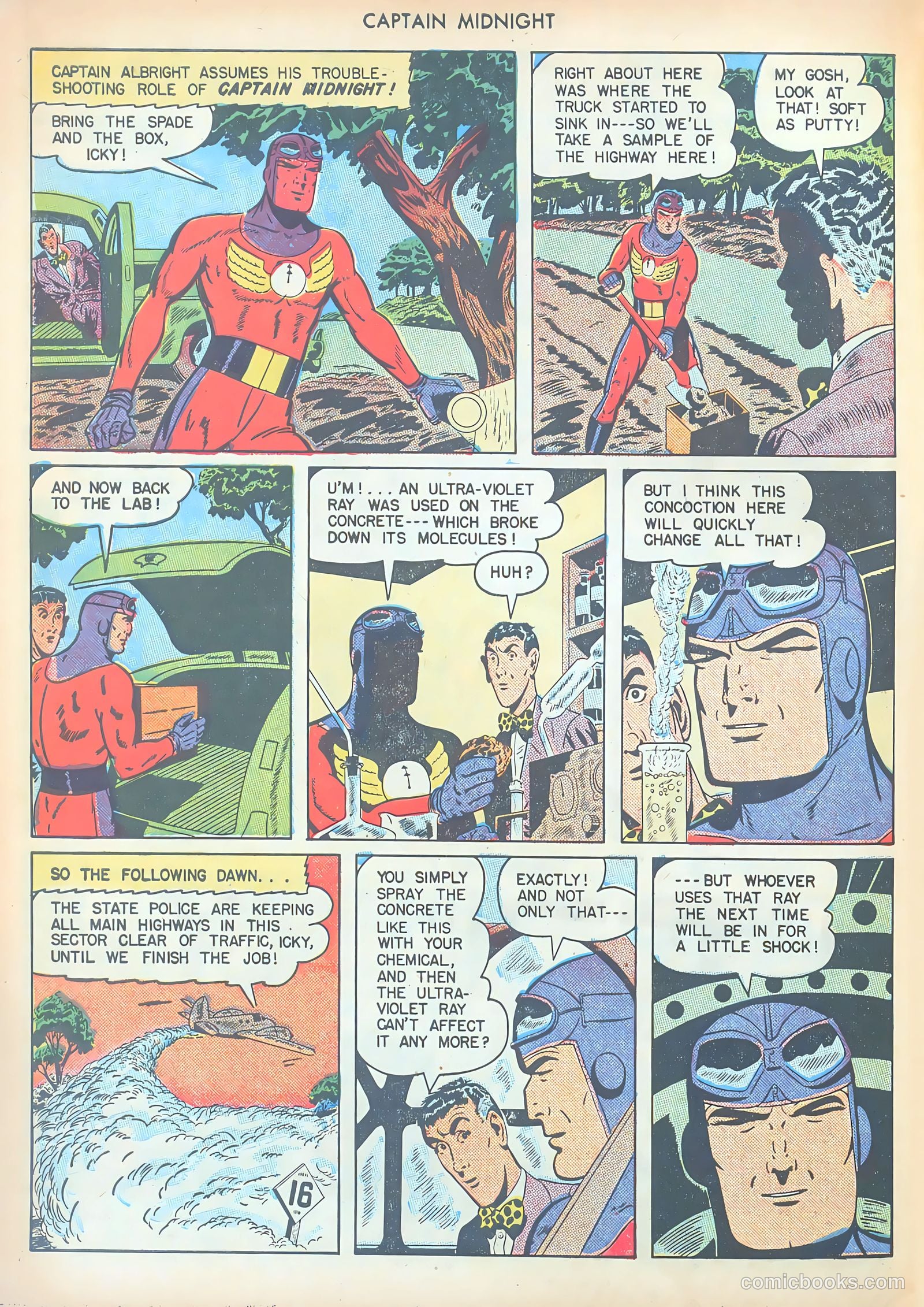 Captain Midnight #44 (1946) — page 46 of 52