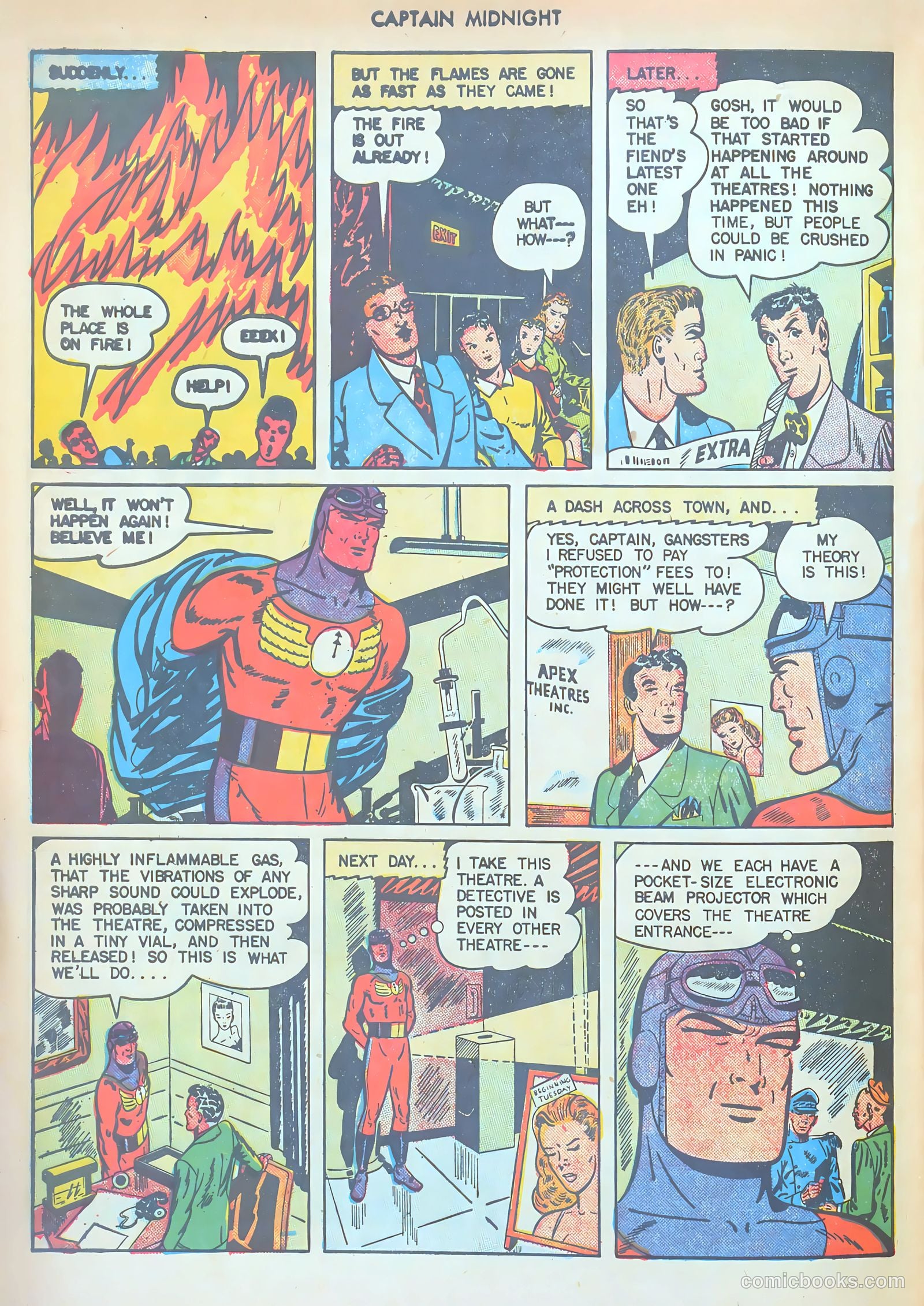 Captain Midnight #44 (1946) — page 48 of 52