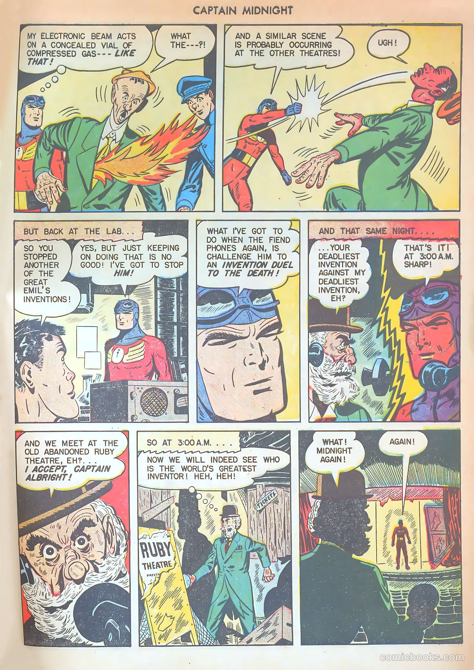 Captain Midnight #44 (1946) — page 49 of 52