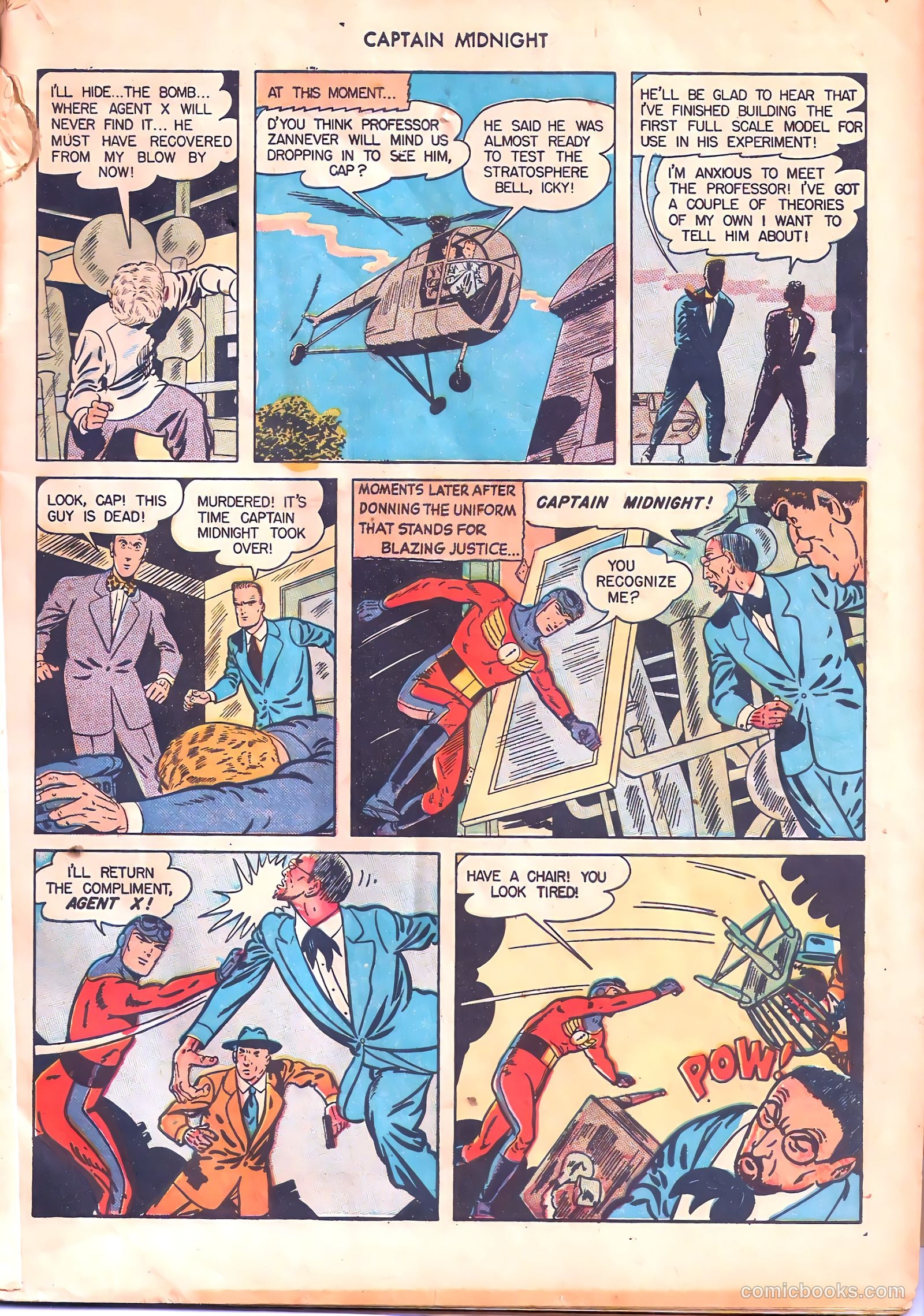 Captain Midnight #45 (1946) — page 7 of 52