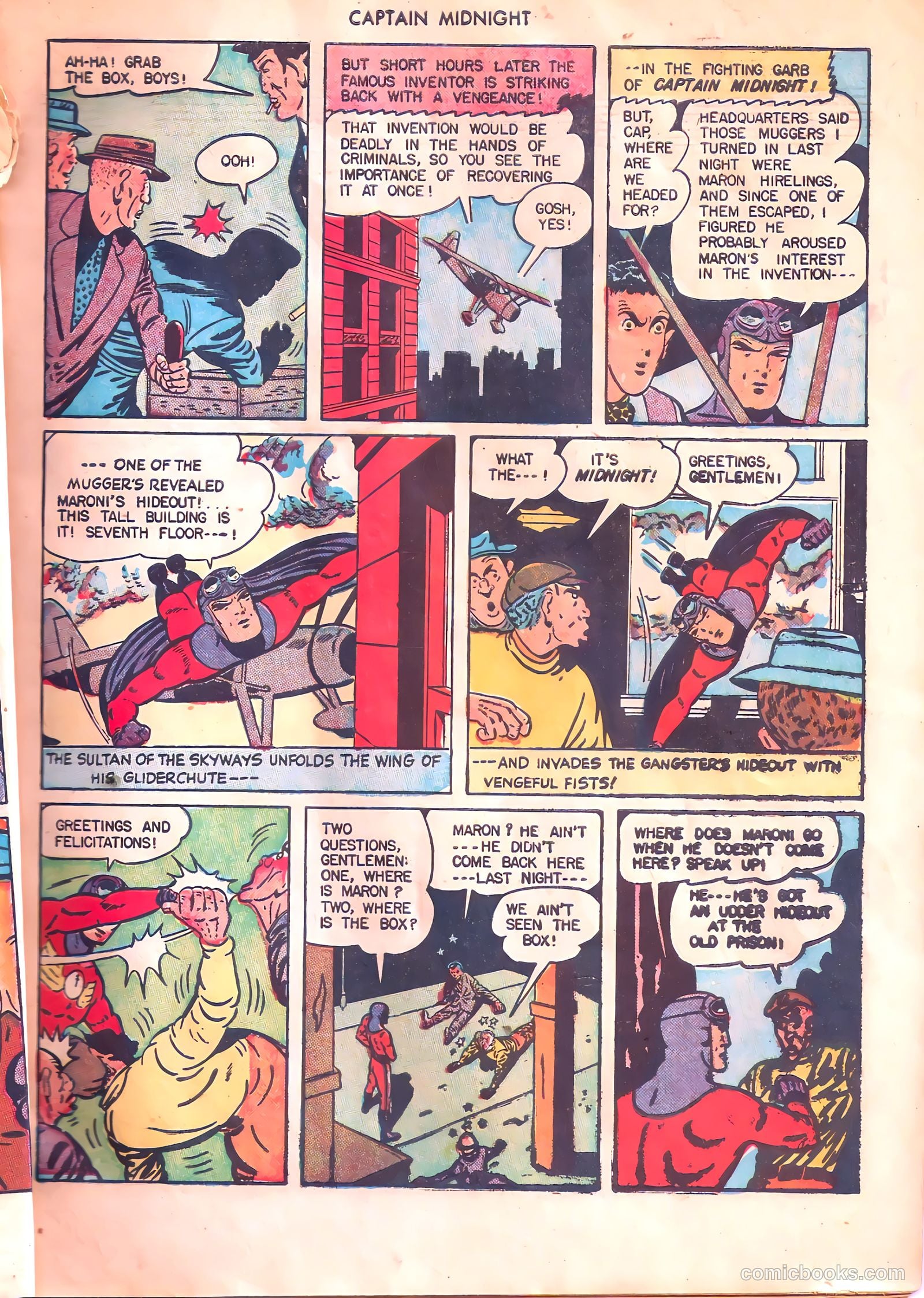 Captain Midnight #45 (1946) — page 19 of 52