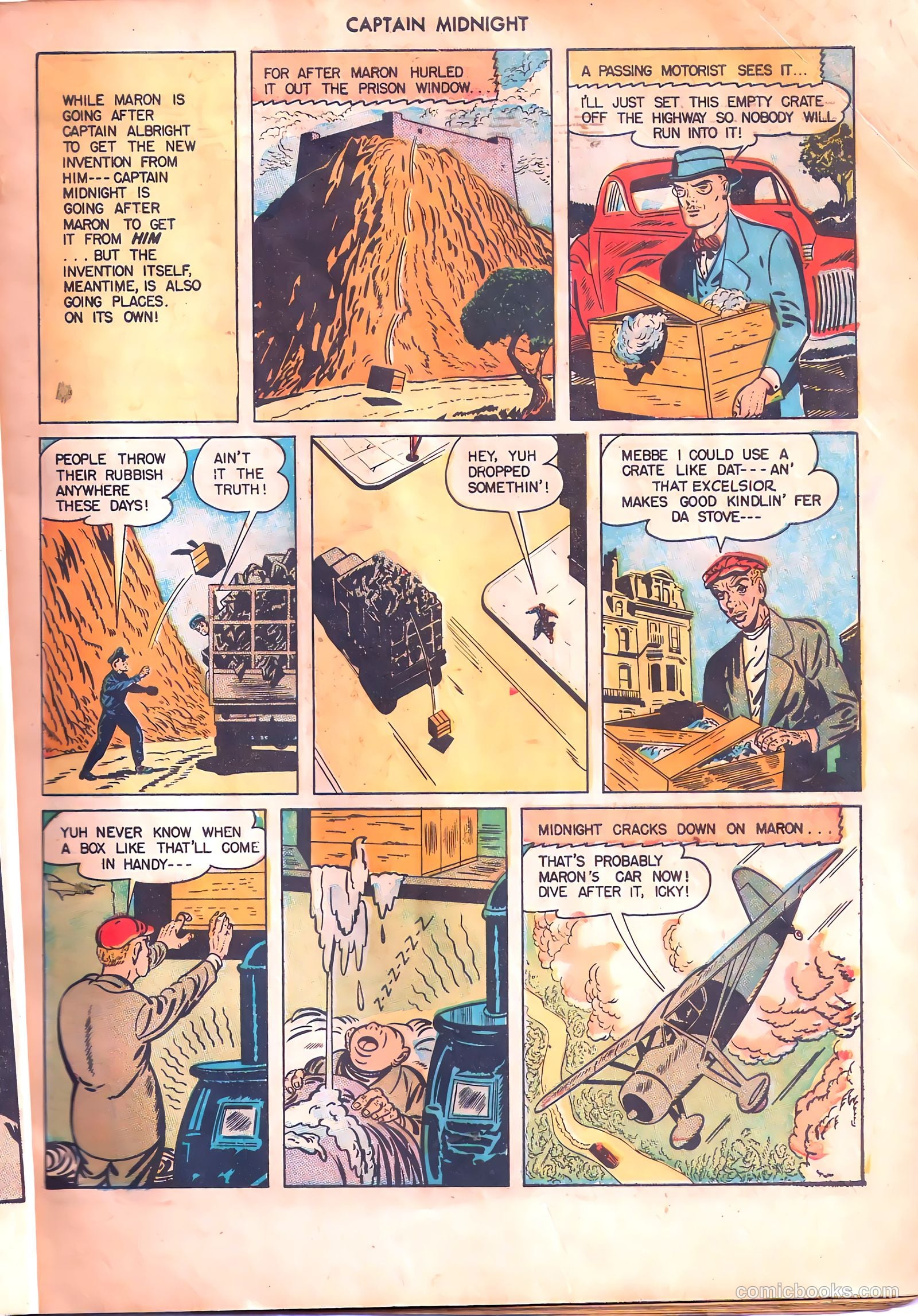 Captain Midnight #45 (1946) — page 21 of 52
