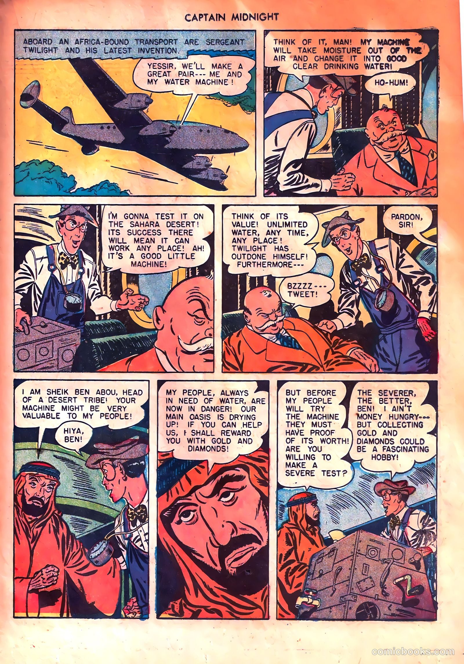Captain Midnight #45 (1946) — page 27 of 52