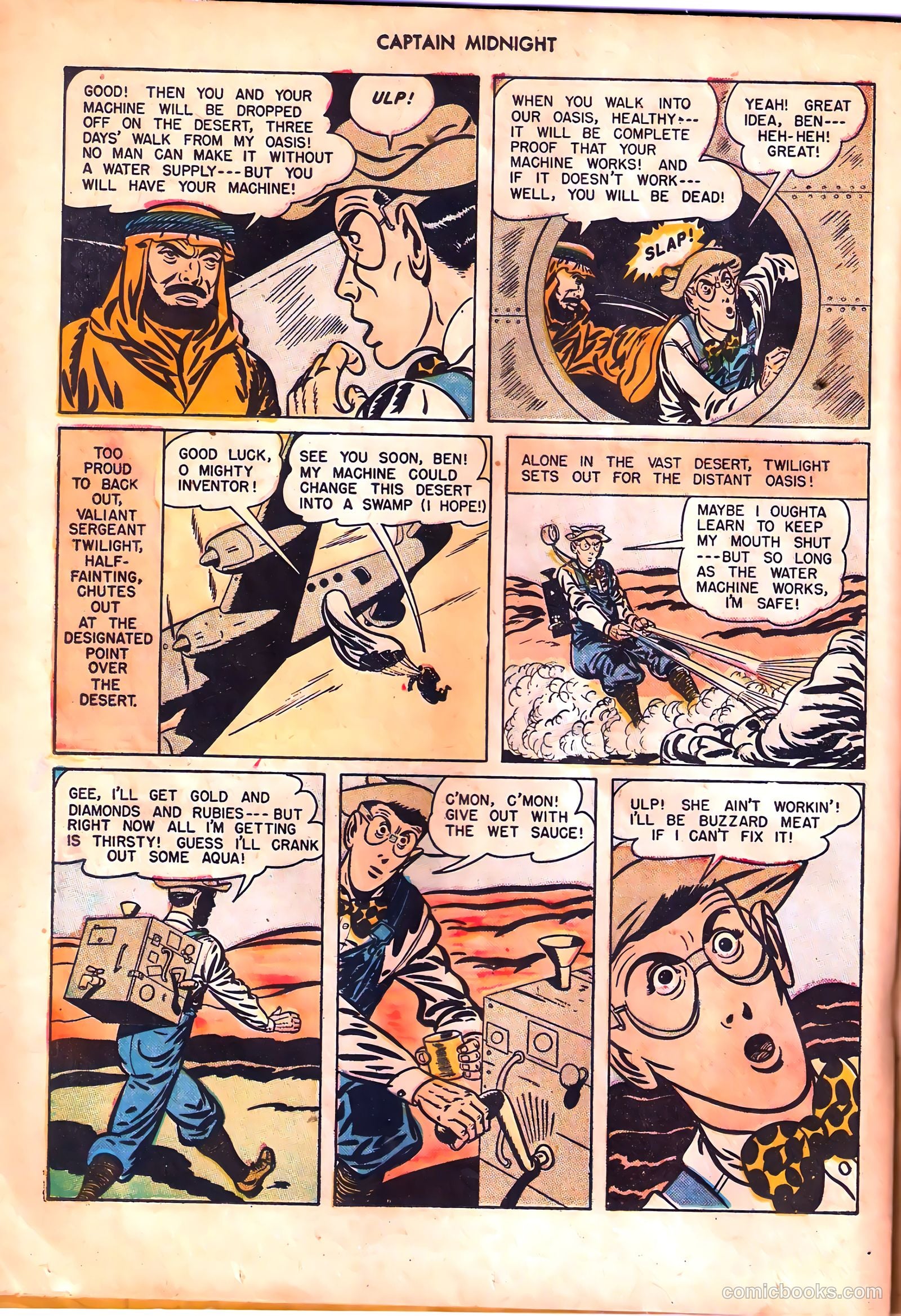 Captain Midnight #45 (1946) — page 28 of 52
