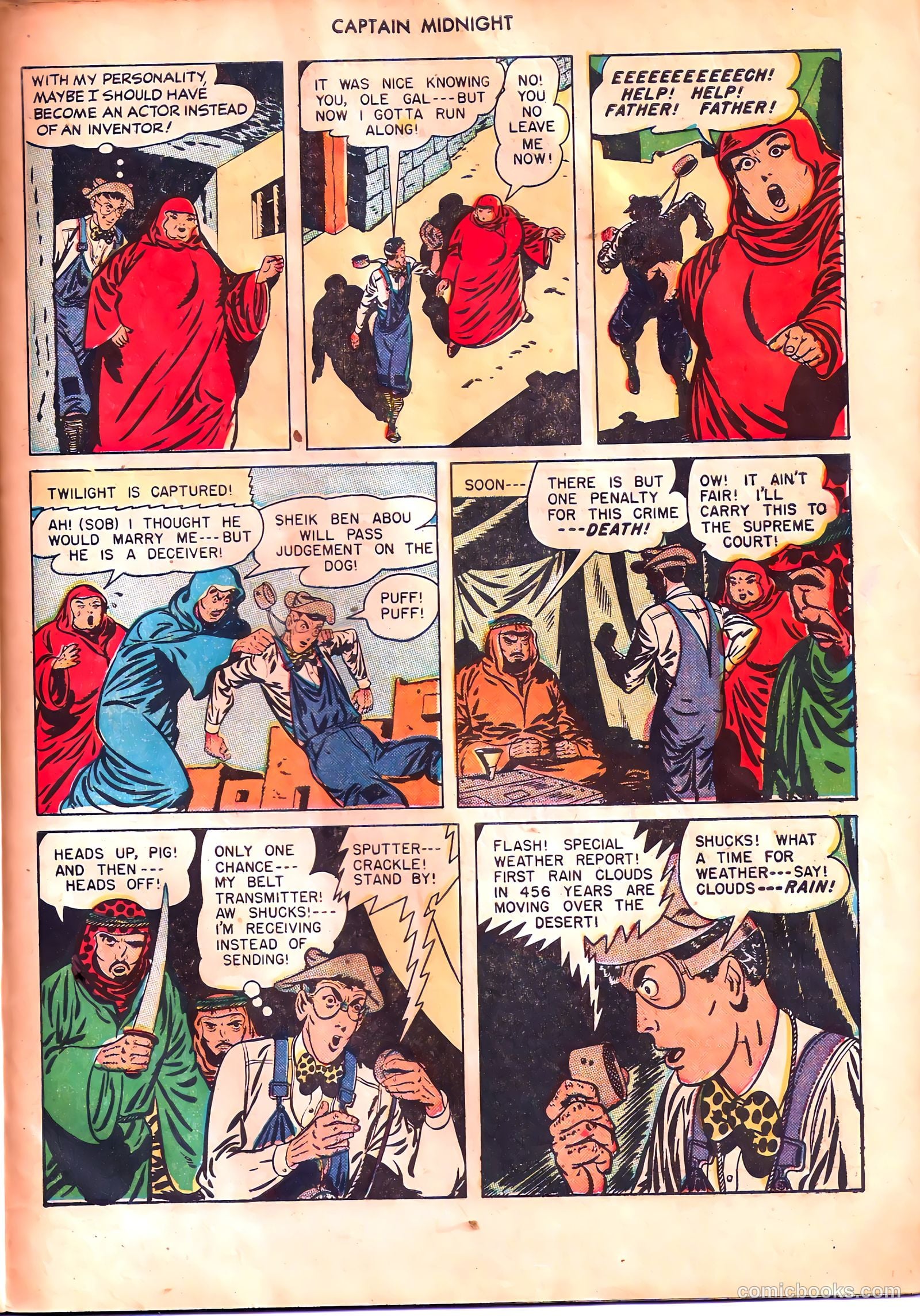 Captain Midnight #45 (1946) — page 31 of 52