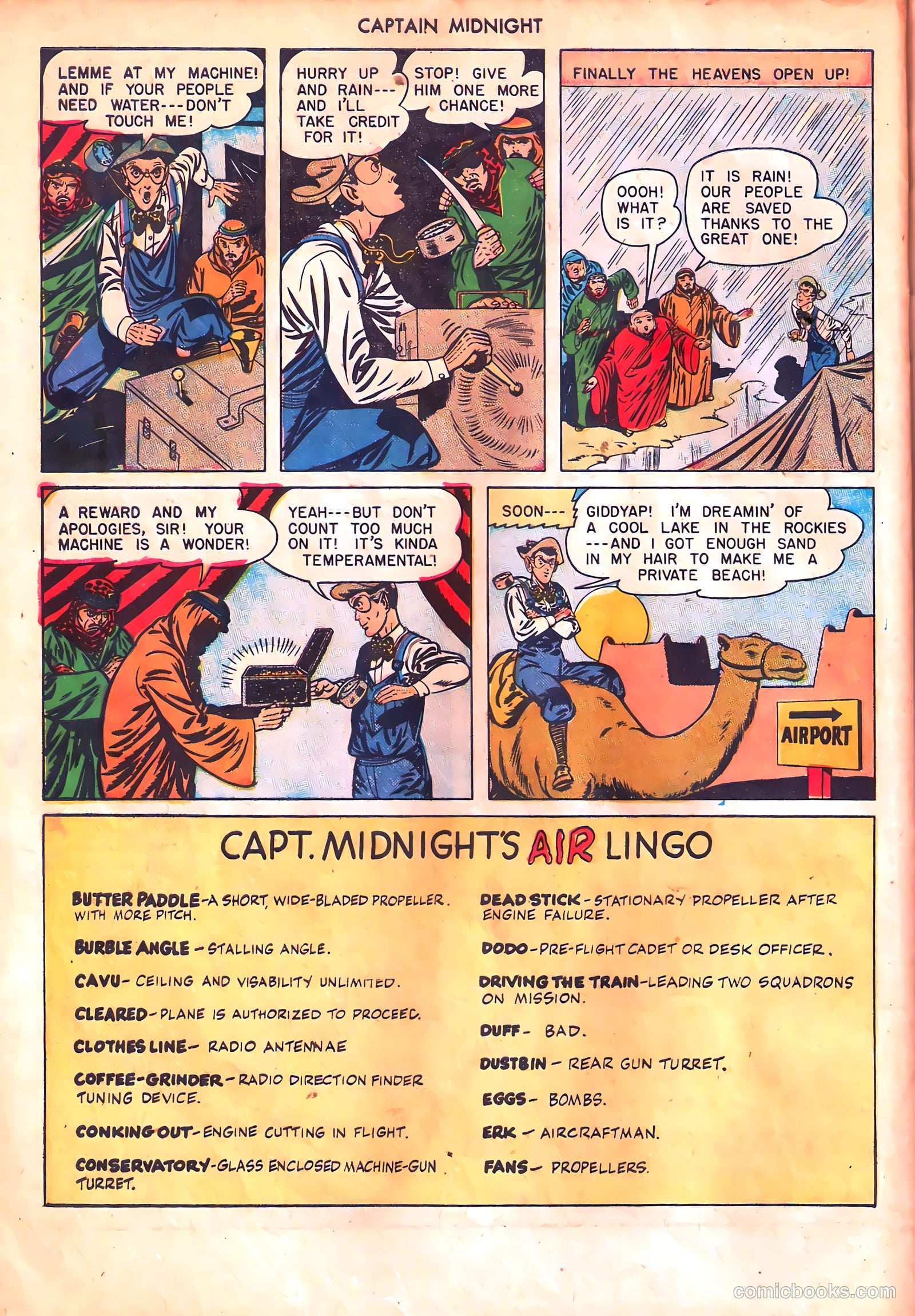 Captain Midnight #45 (1946) — page 32 of 52