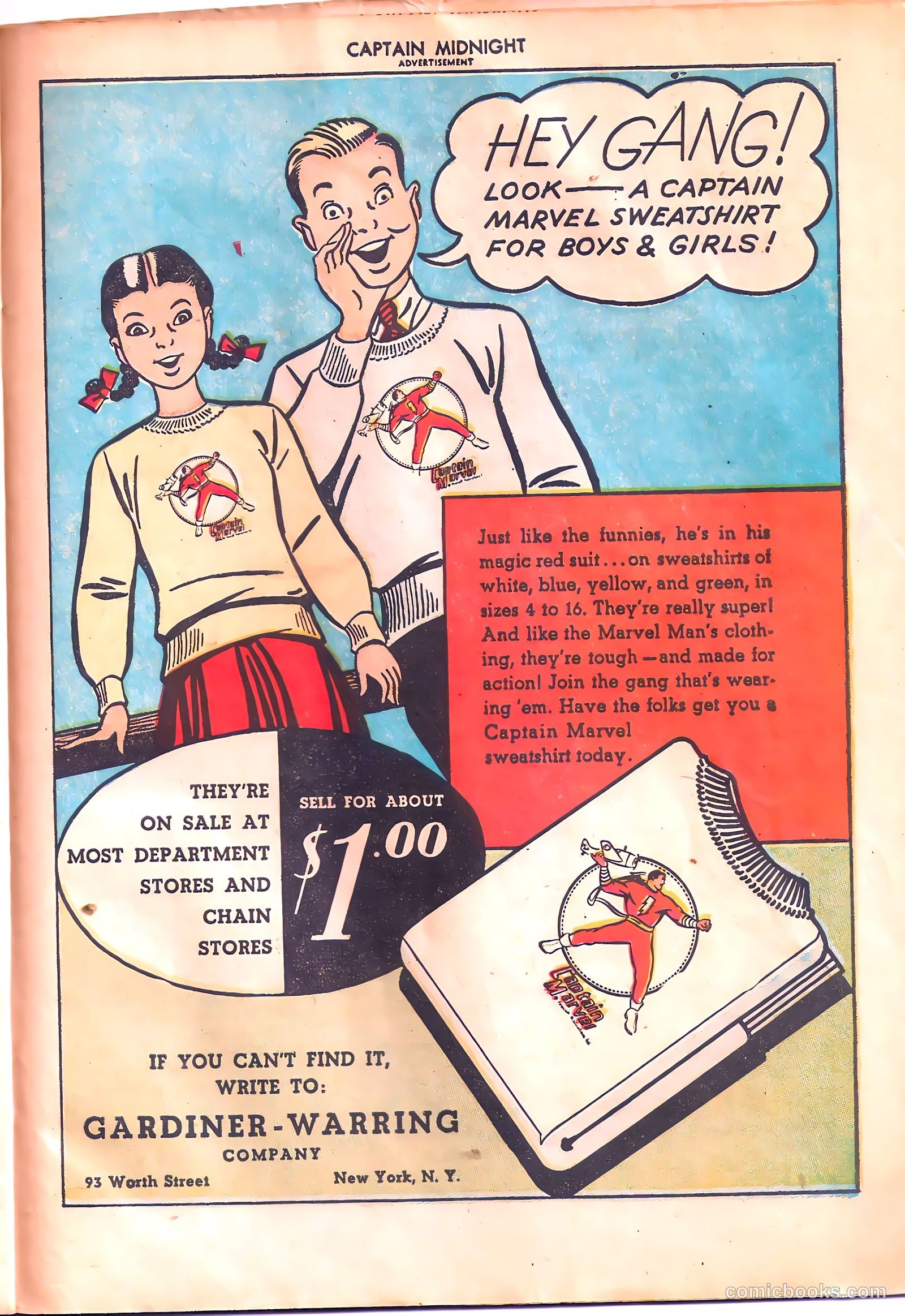 Captain Midnight #45 (1946) — page 33 of 52