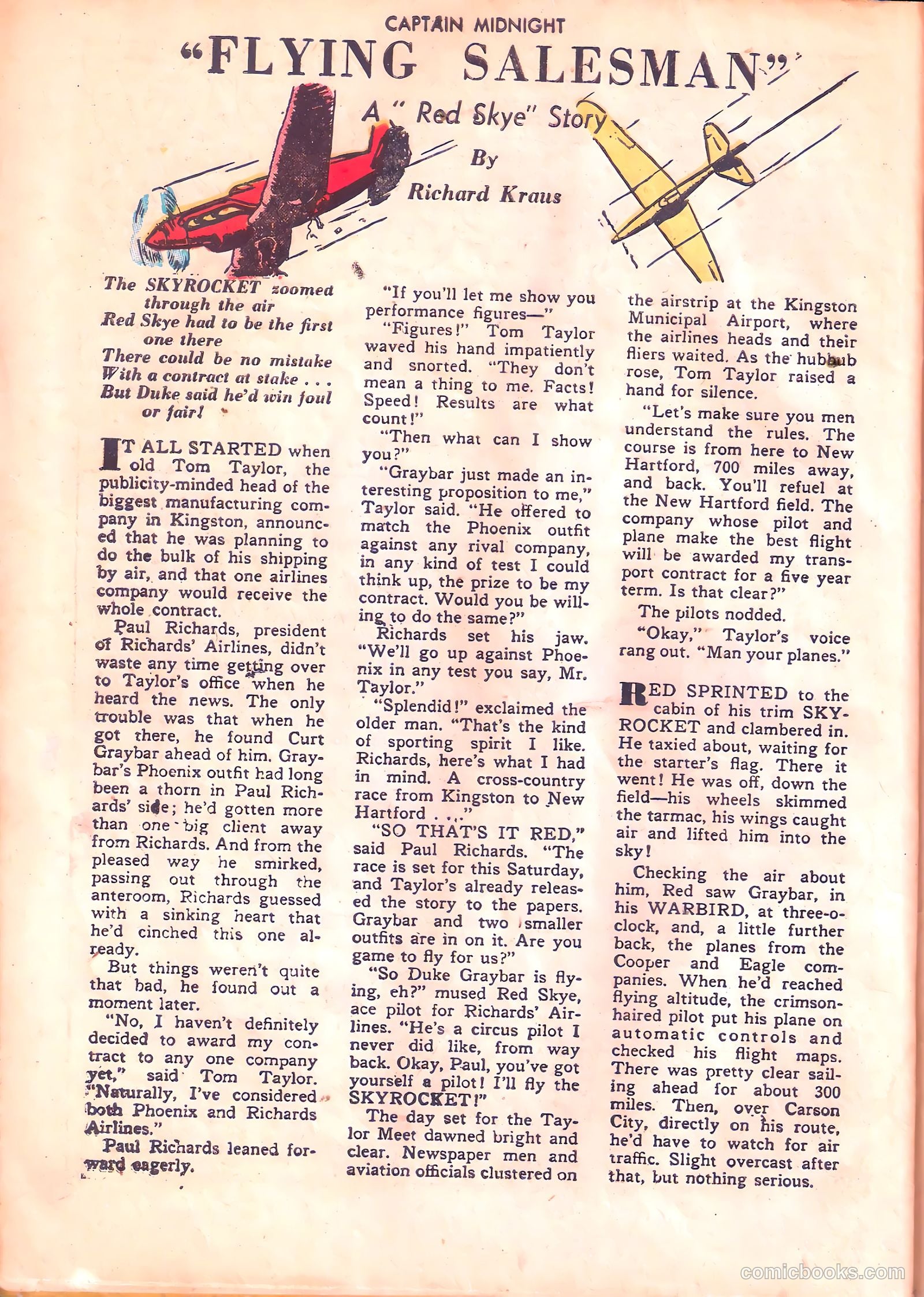 Captain Midnight #45 (1946) — page 34 of 52
