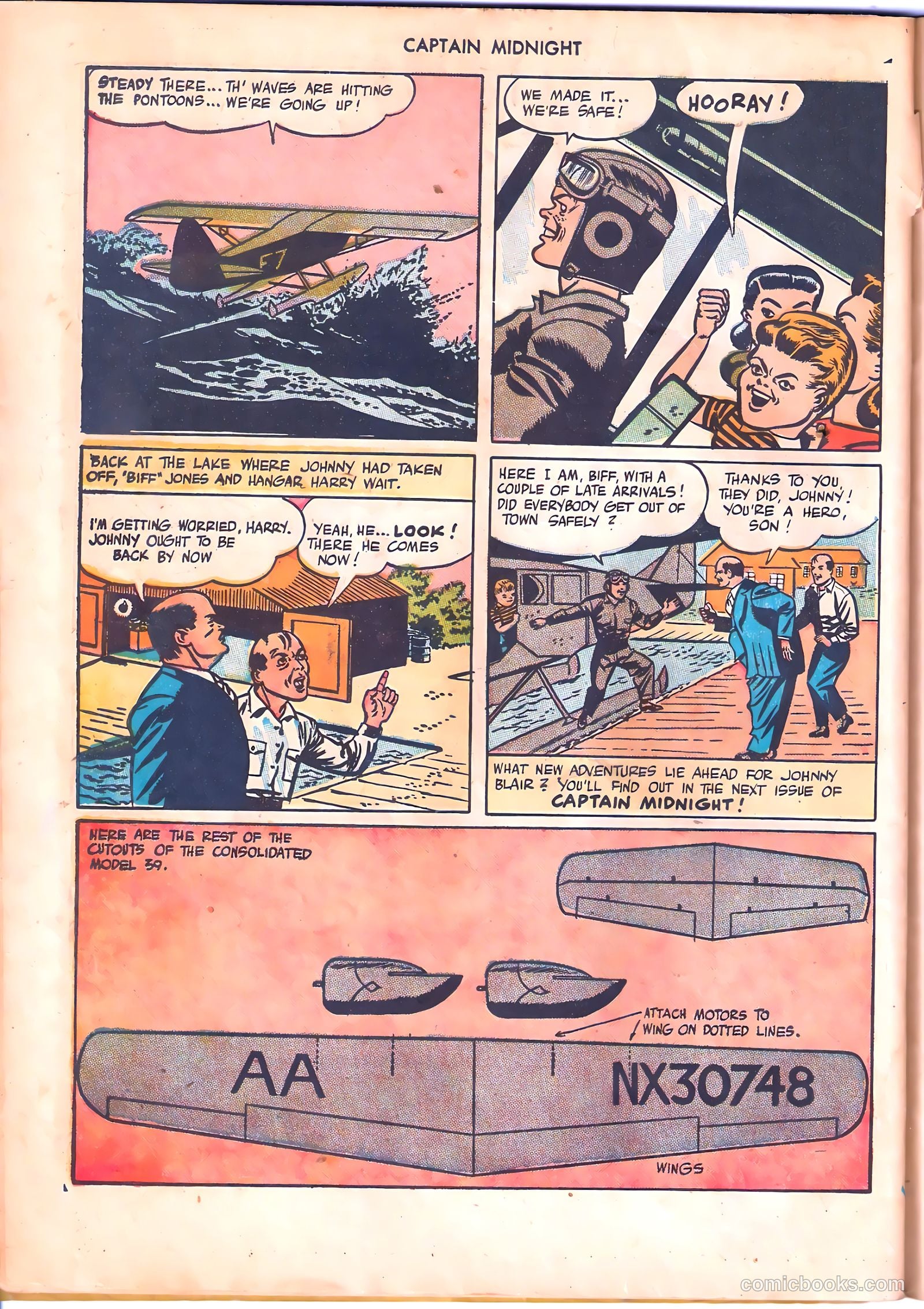 Captain Midnight #45 (1946) — page 38 of 52