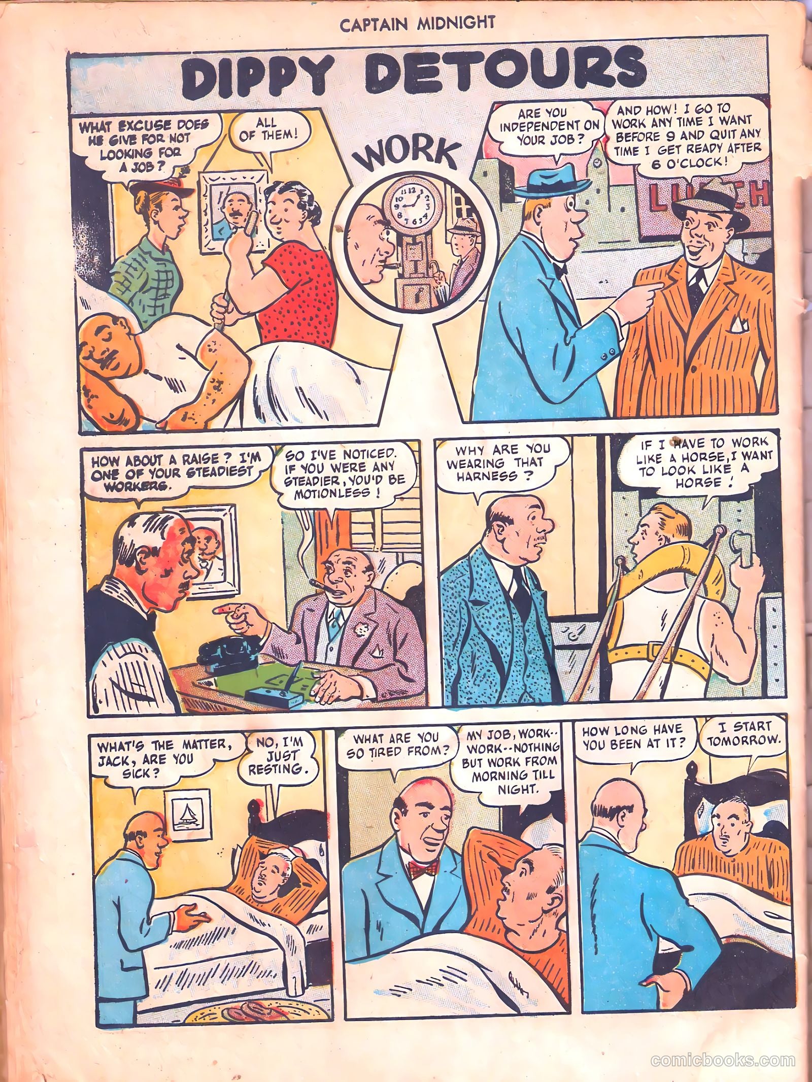 Captain Midnight #45 (1946) — page 50 of 52