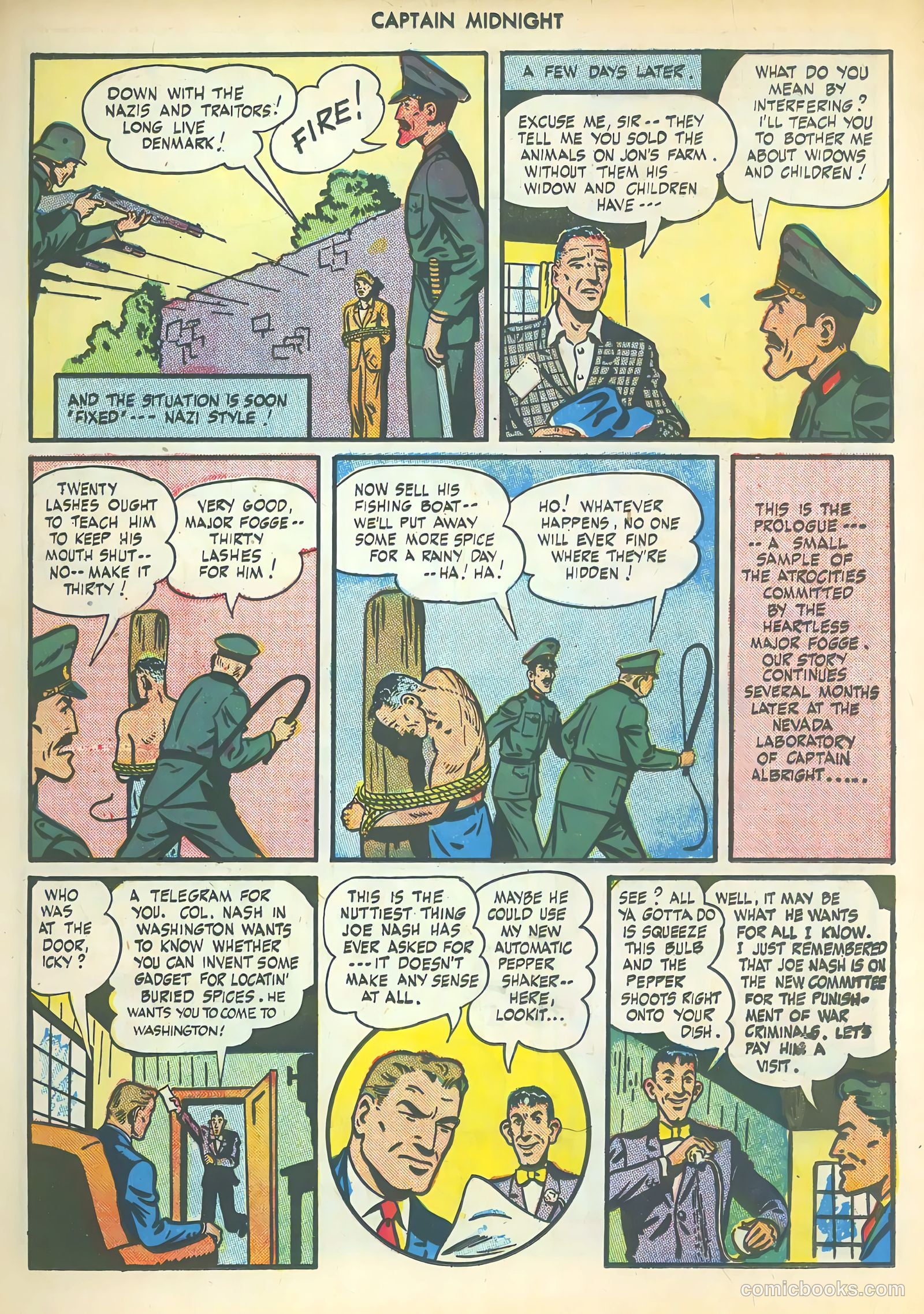 Captain Midnight #46 (1946) — page 17 of 52