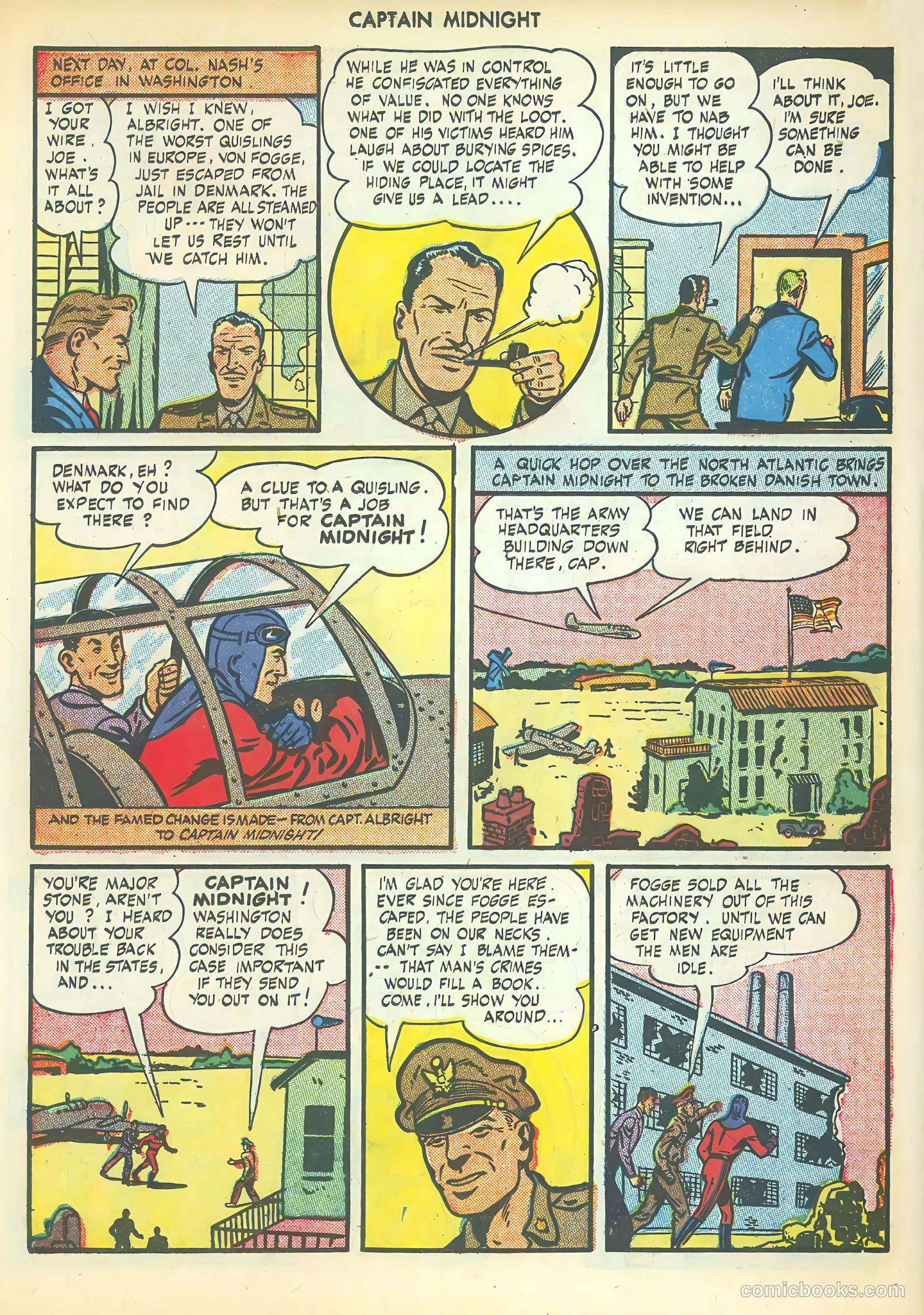 Captain Midnight #46 (1946) — page 18 of 52