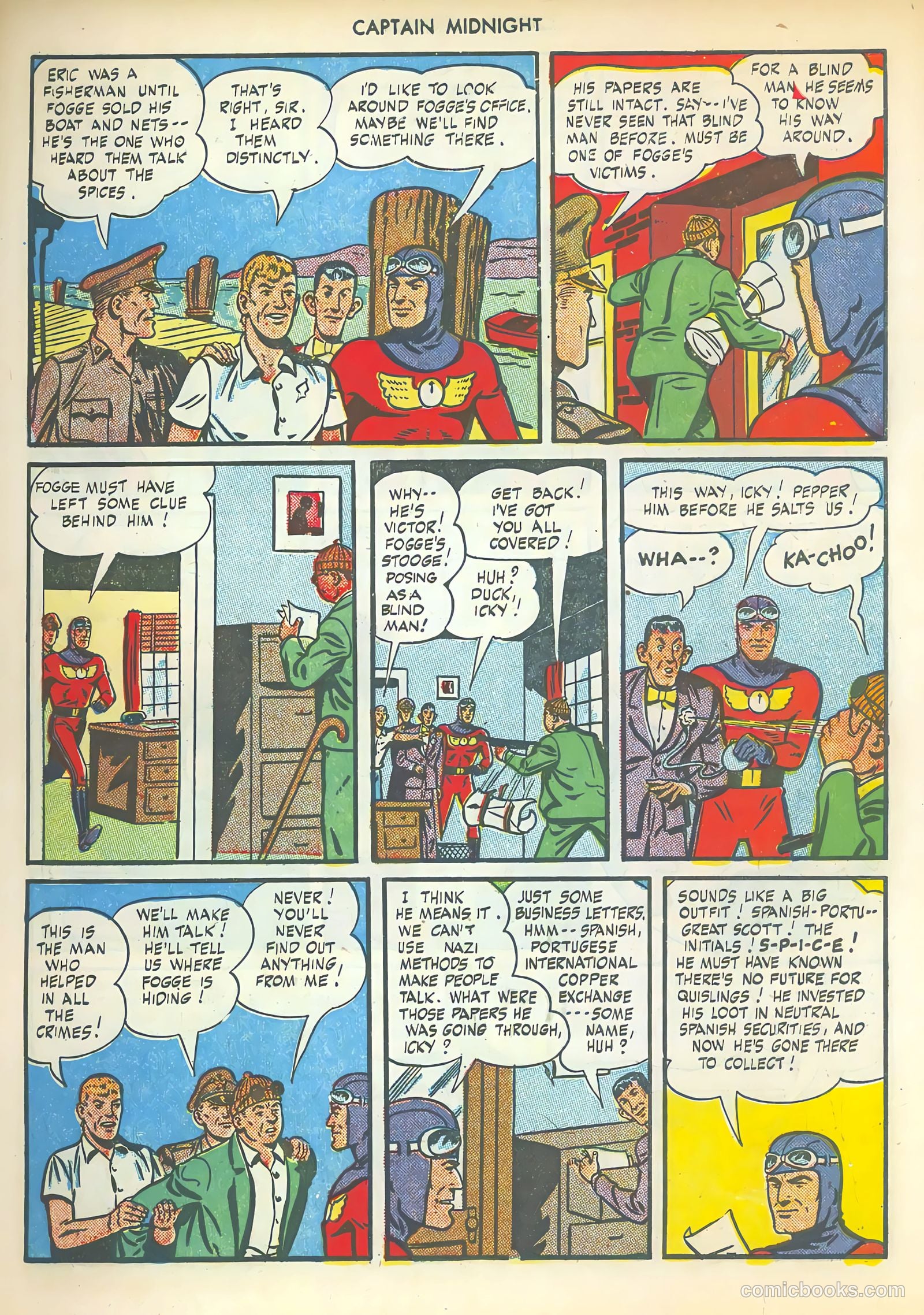 Captain Midnight #46 (1946) — page 19 of 52