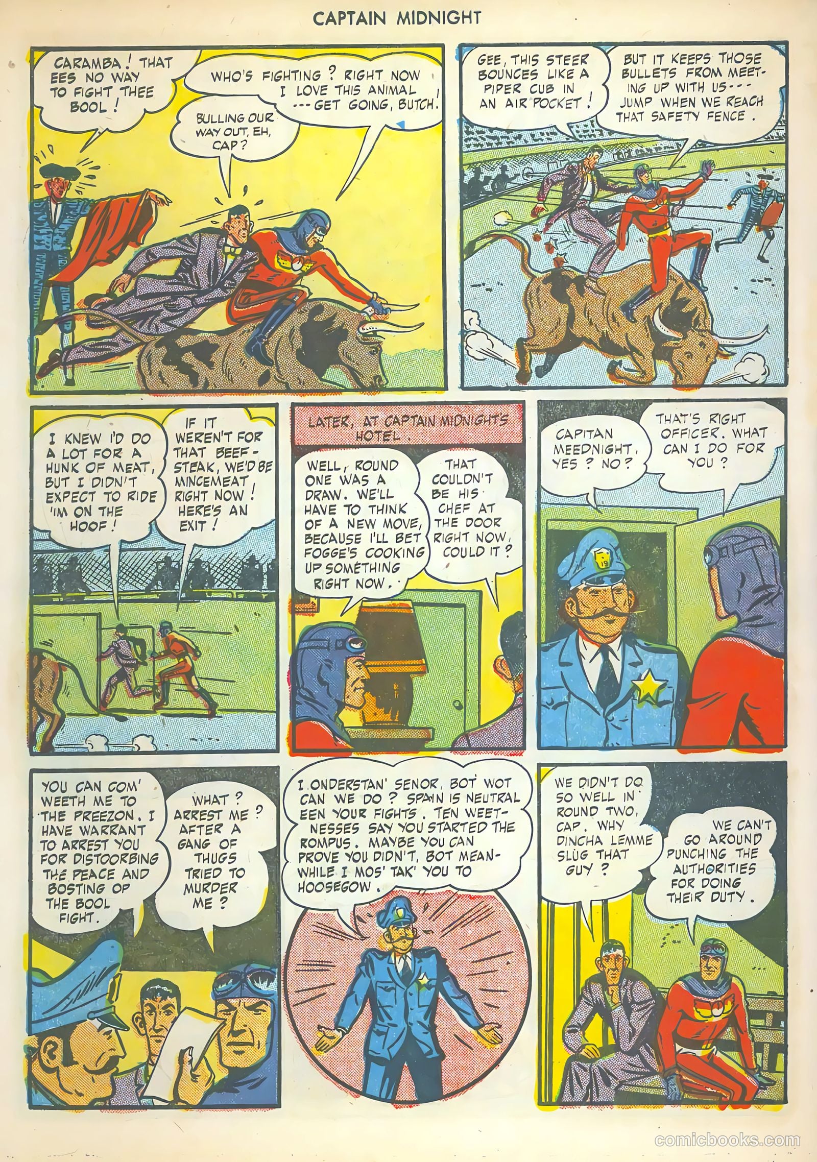 Captain Midnight #46 (1946) — page 22 of 52