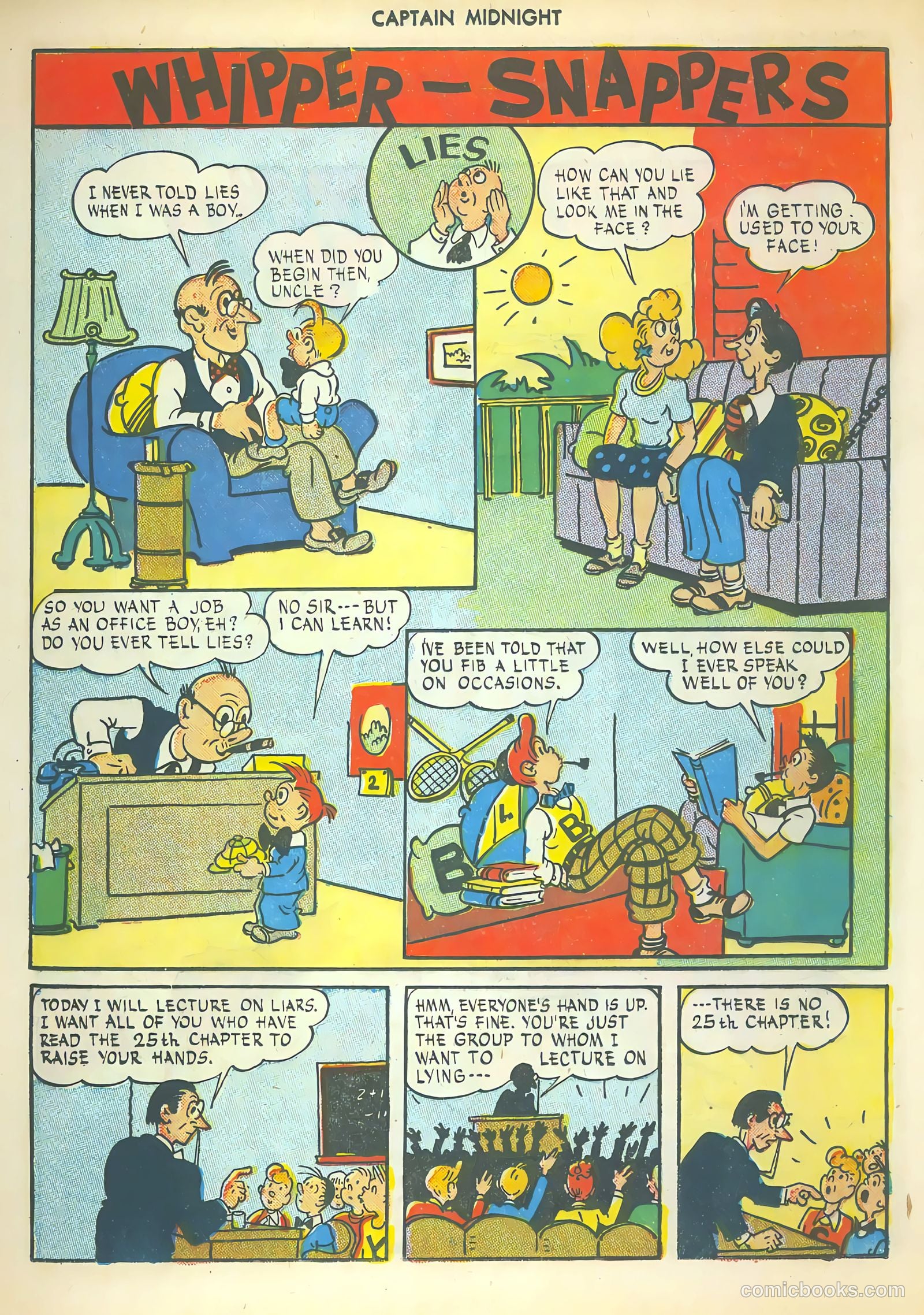 Captain Midnight #46 (1946) — page 25 of 52