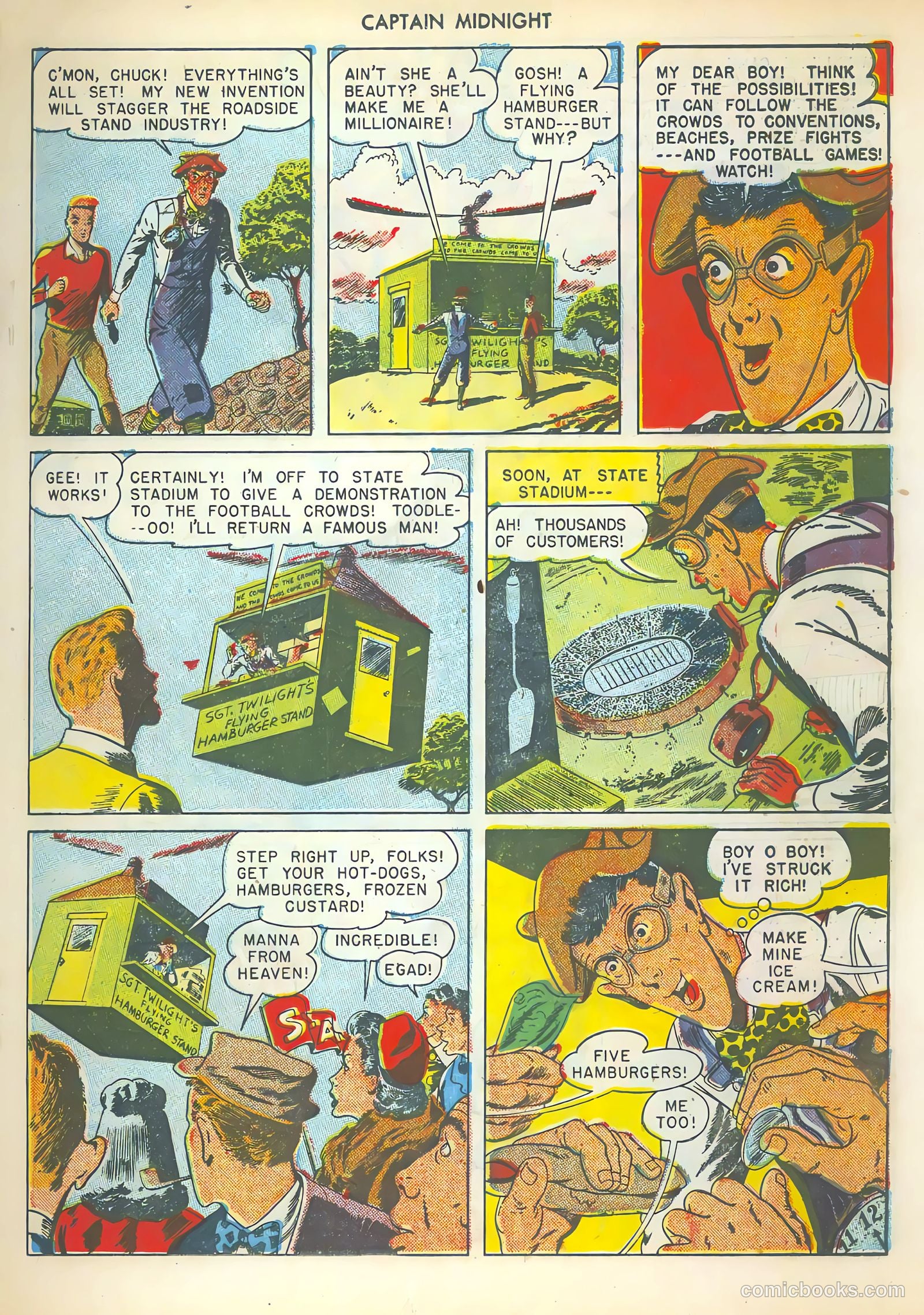 Captain Midnight #46 (1946) — page 27 of 52