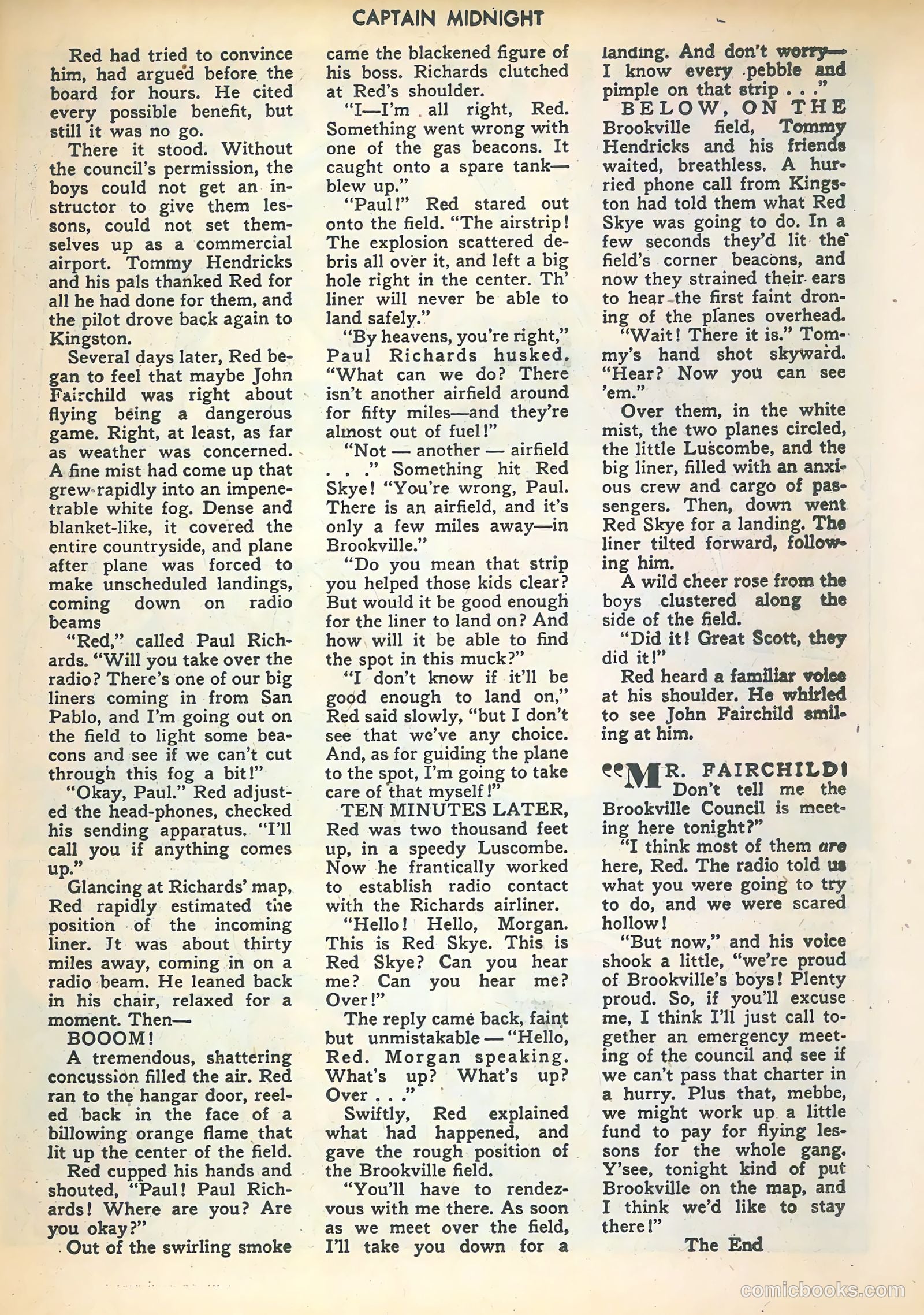 Captain Midnight #46 (1946) — page 35 of 52