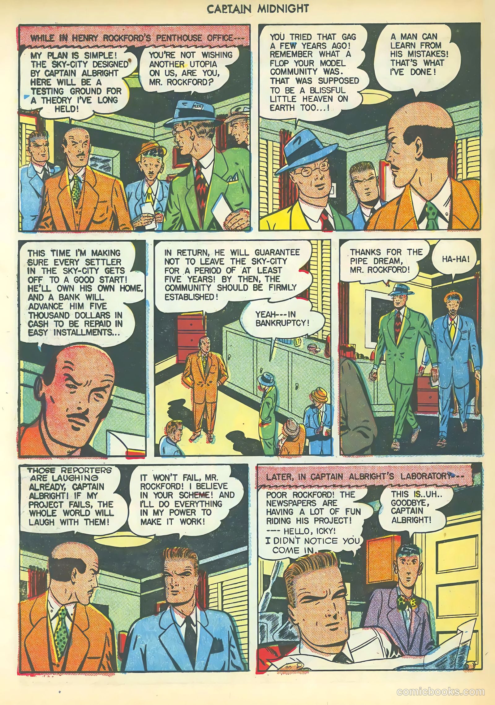Captain Midnight #46 (1946) — page 42 of 52