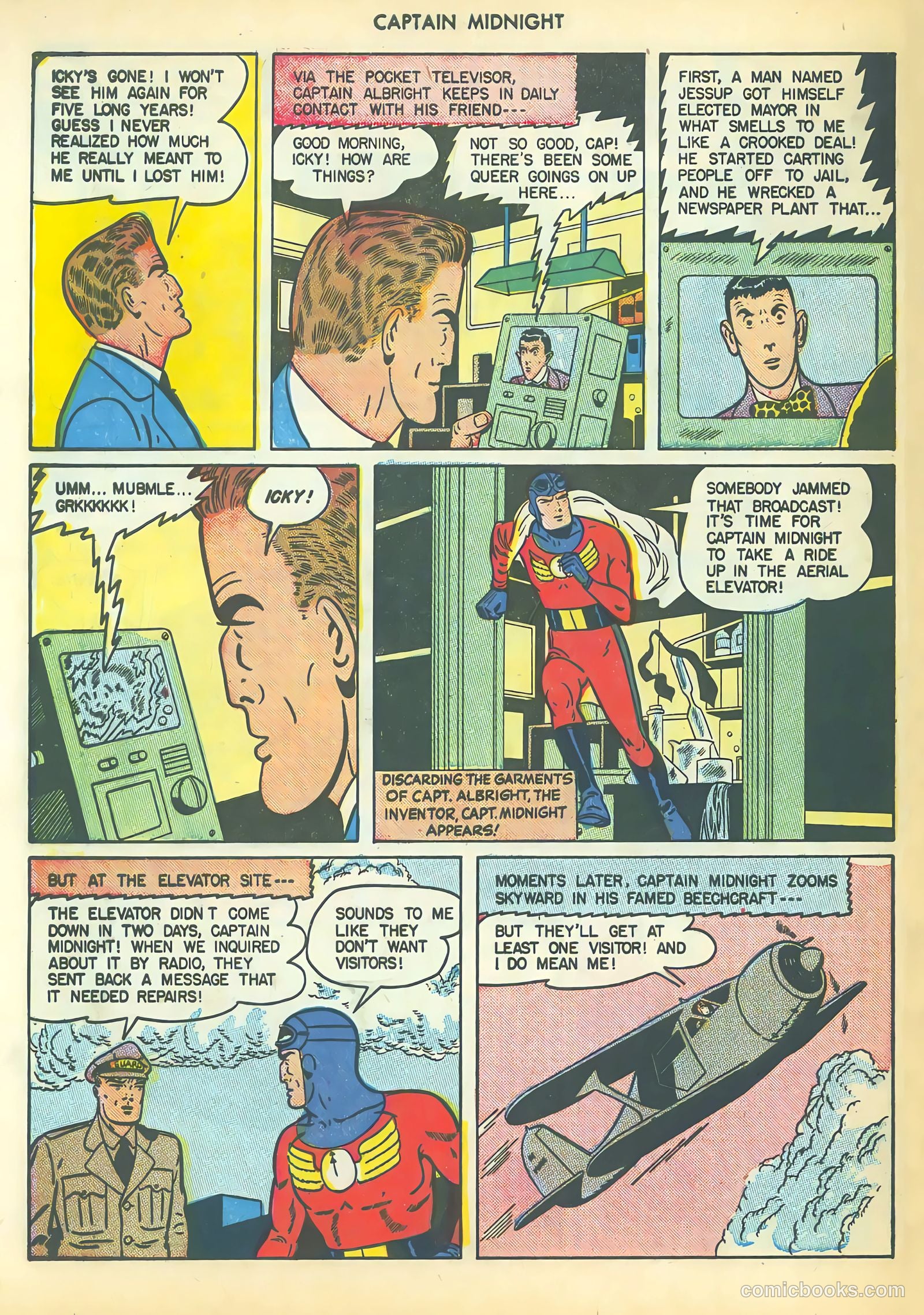 Captain Midnight #46 (1946) — page 44 of 52