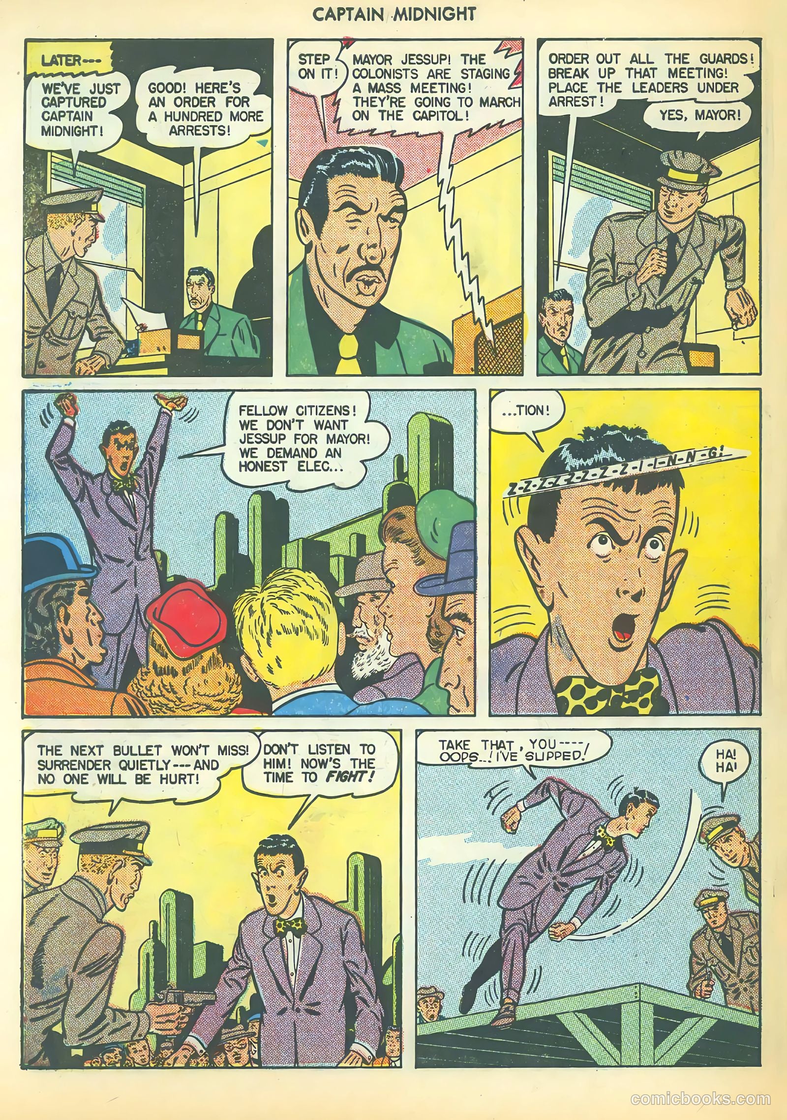 Captain Midnight #46 (1946) — page 46 of 52