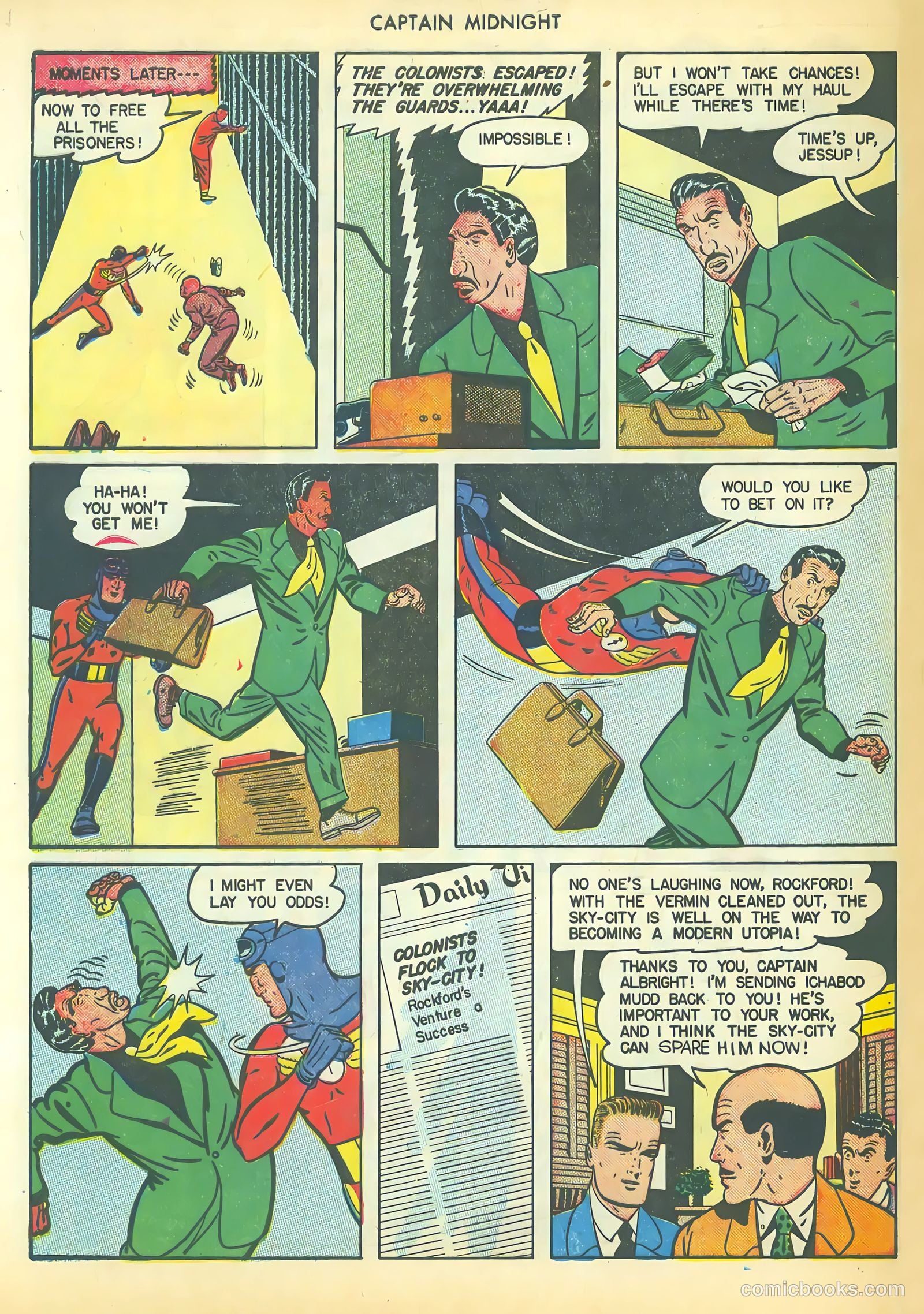 Captain Midnight #46 (1946) — page 48 of 52