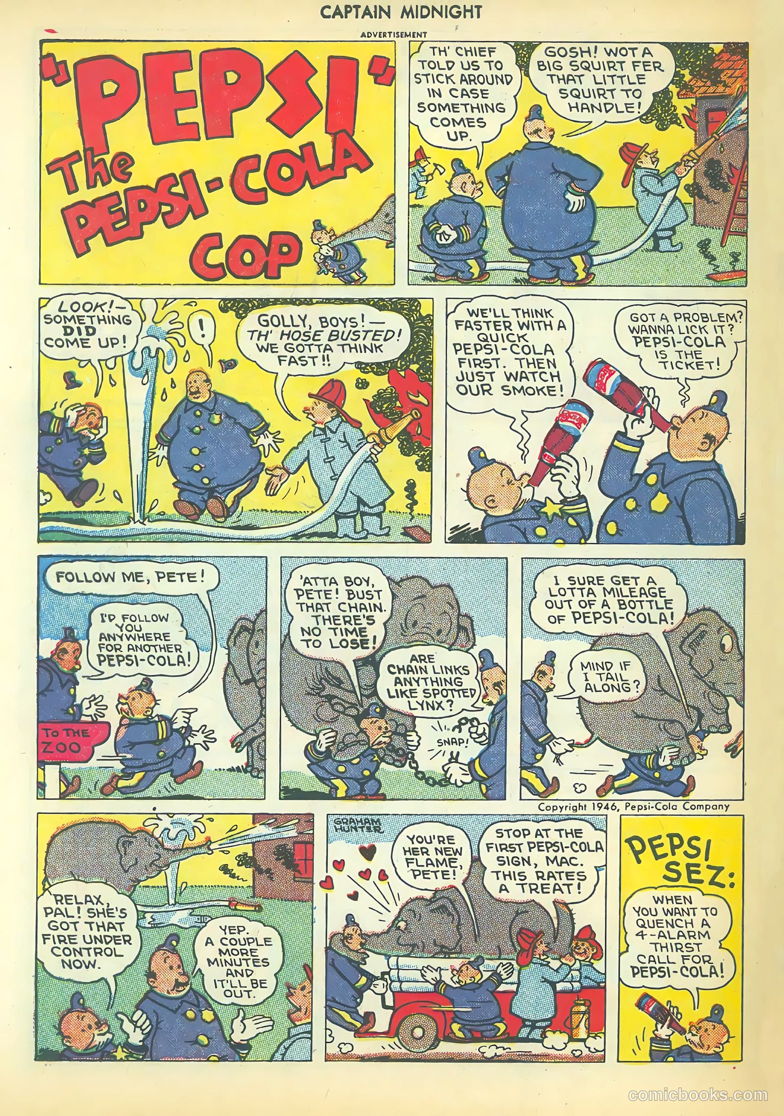 Captain Midnight #46 (1946) — page 50 of 52