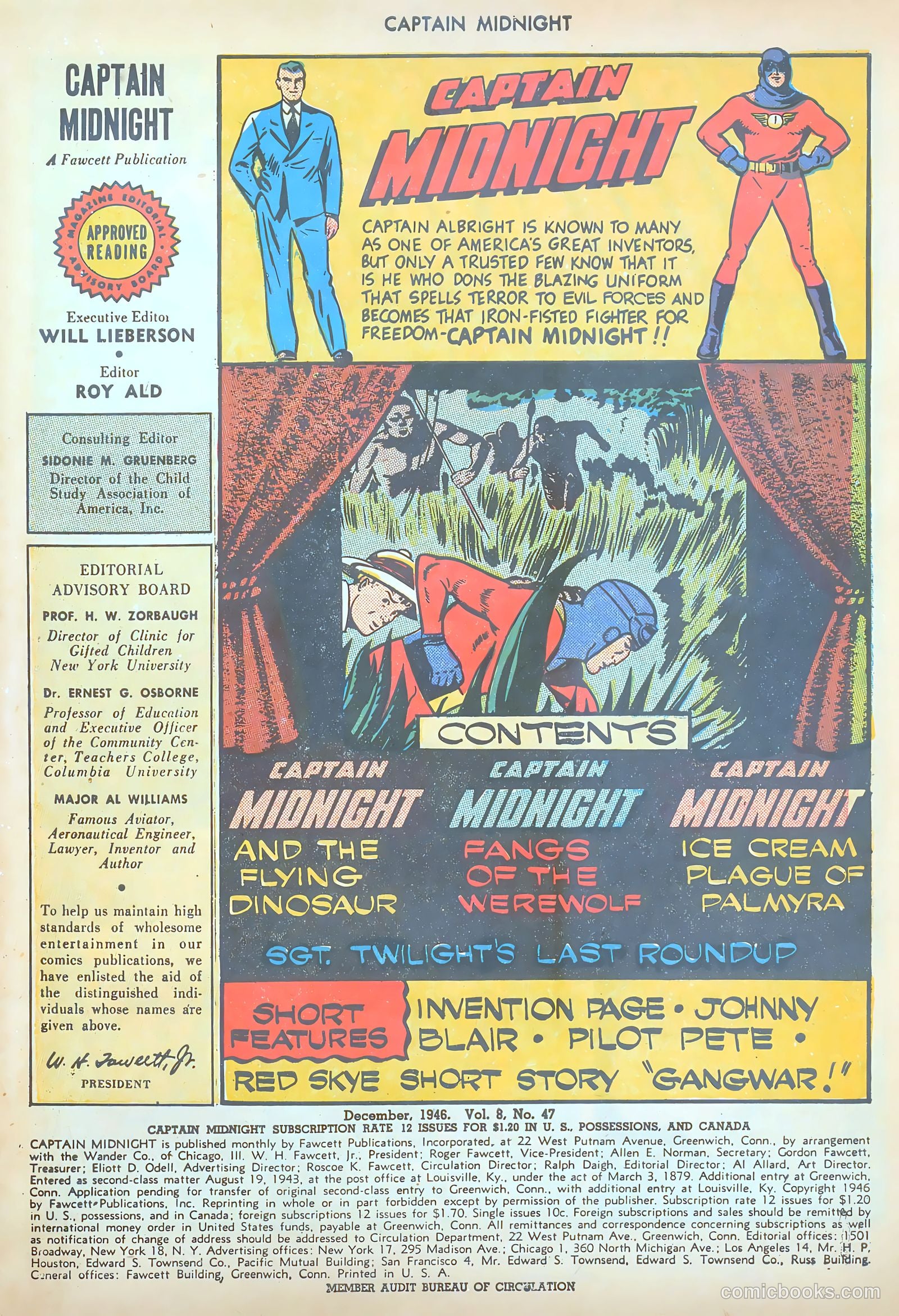 Captain Midnight #47 (1946) — page 3 of 52