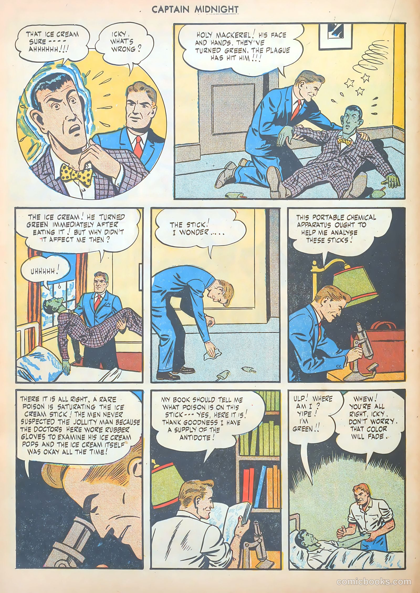 Captain Midnight #47 (1946) — page 18 of 52