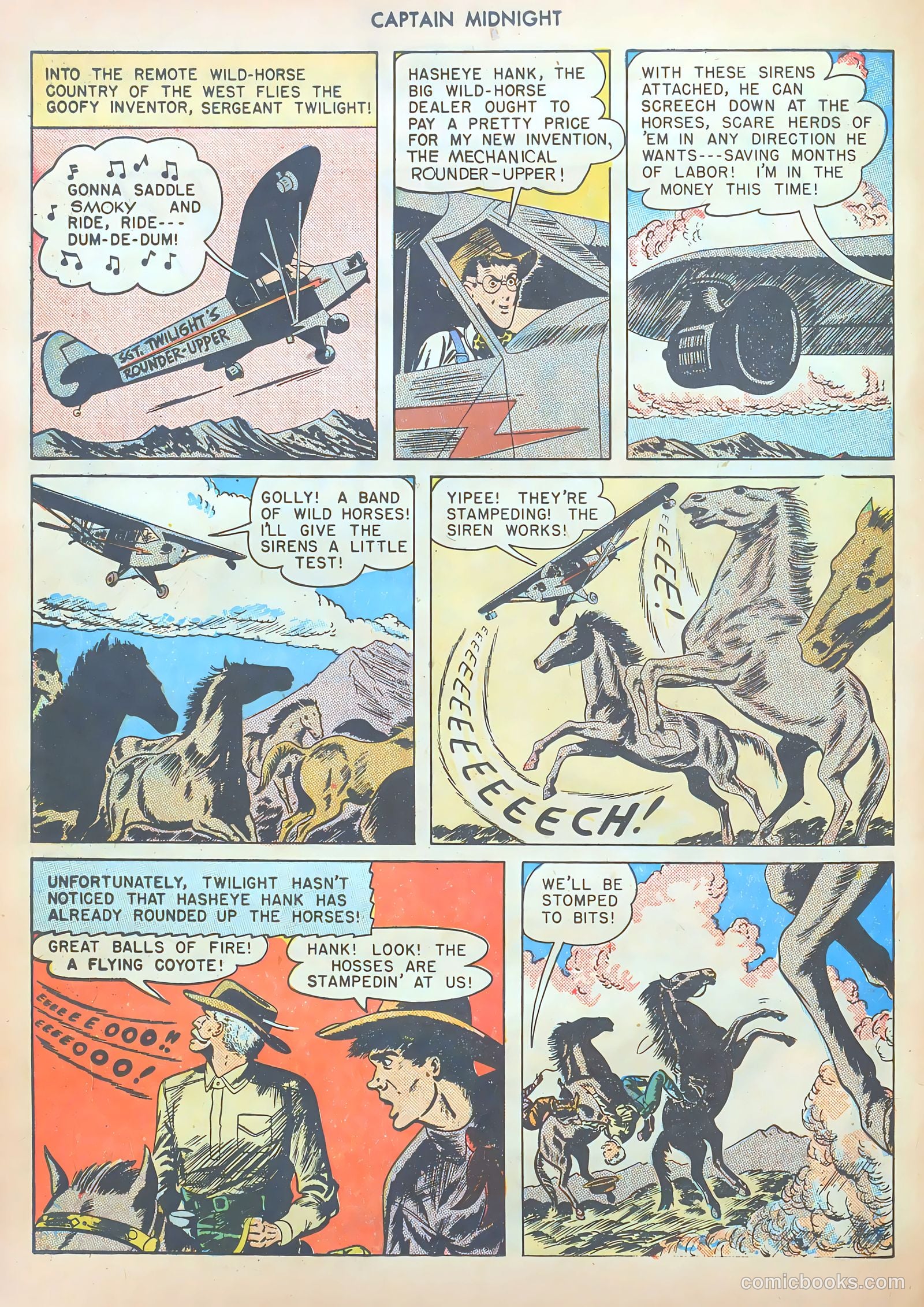Captain Midnight #47 (1946) — page 26 of 52
