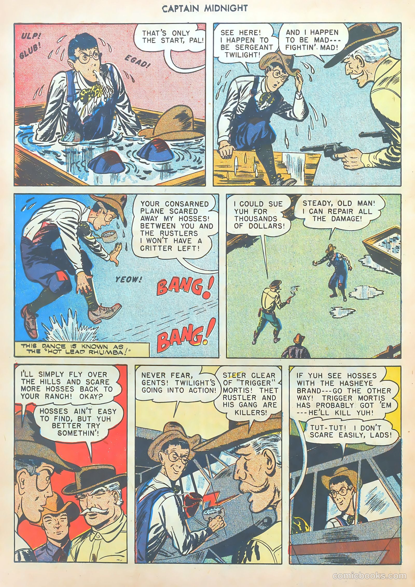 Captain Midnight #47 (1946) — page 28 of 52